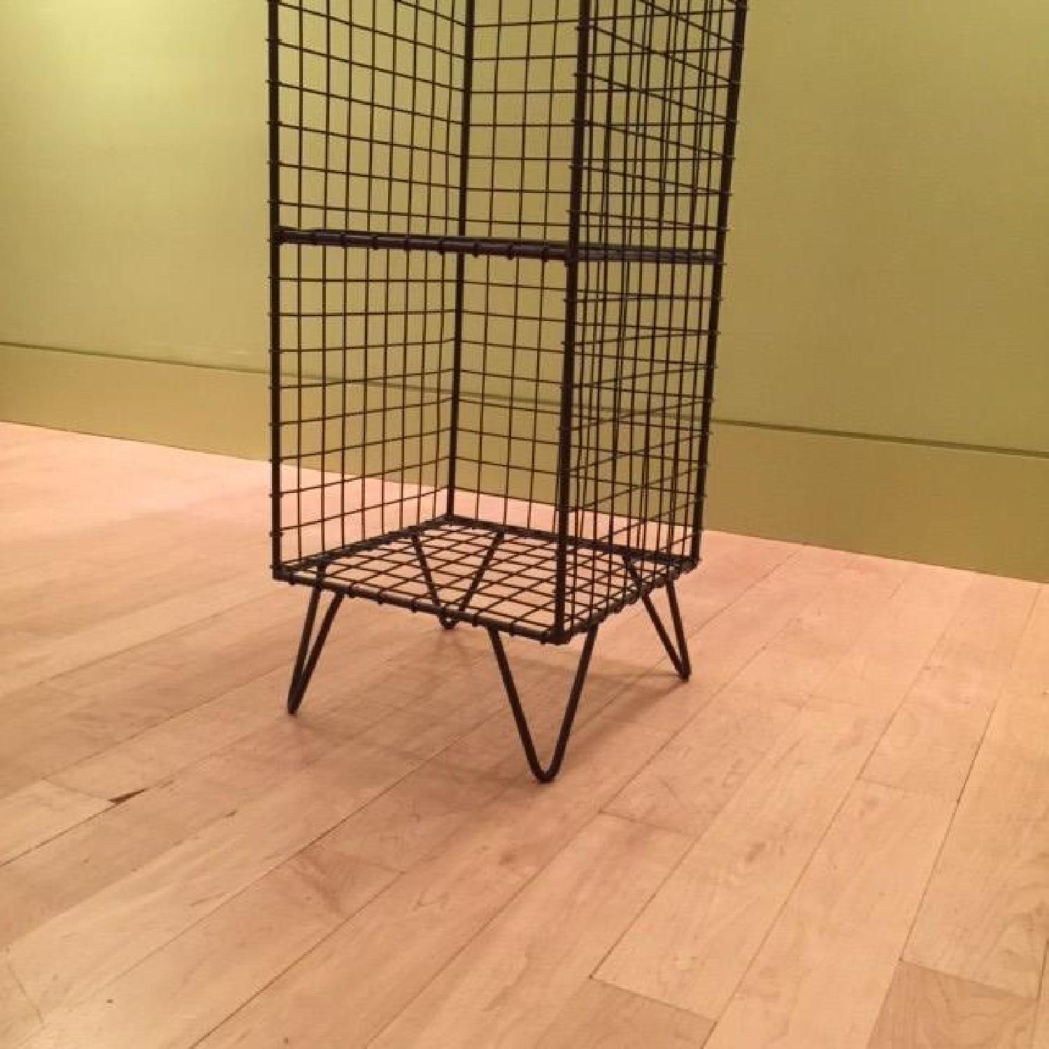 CB2 Wire Tower Shelving - Pair - image-3