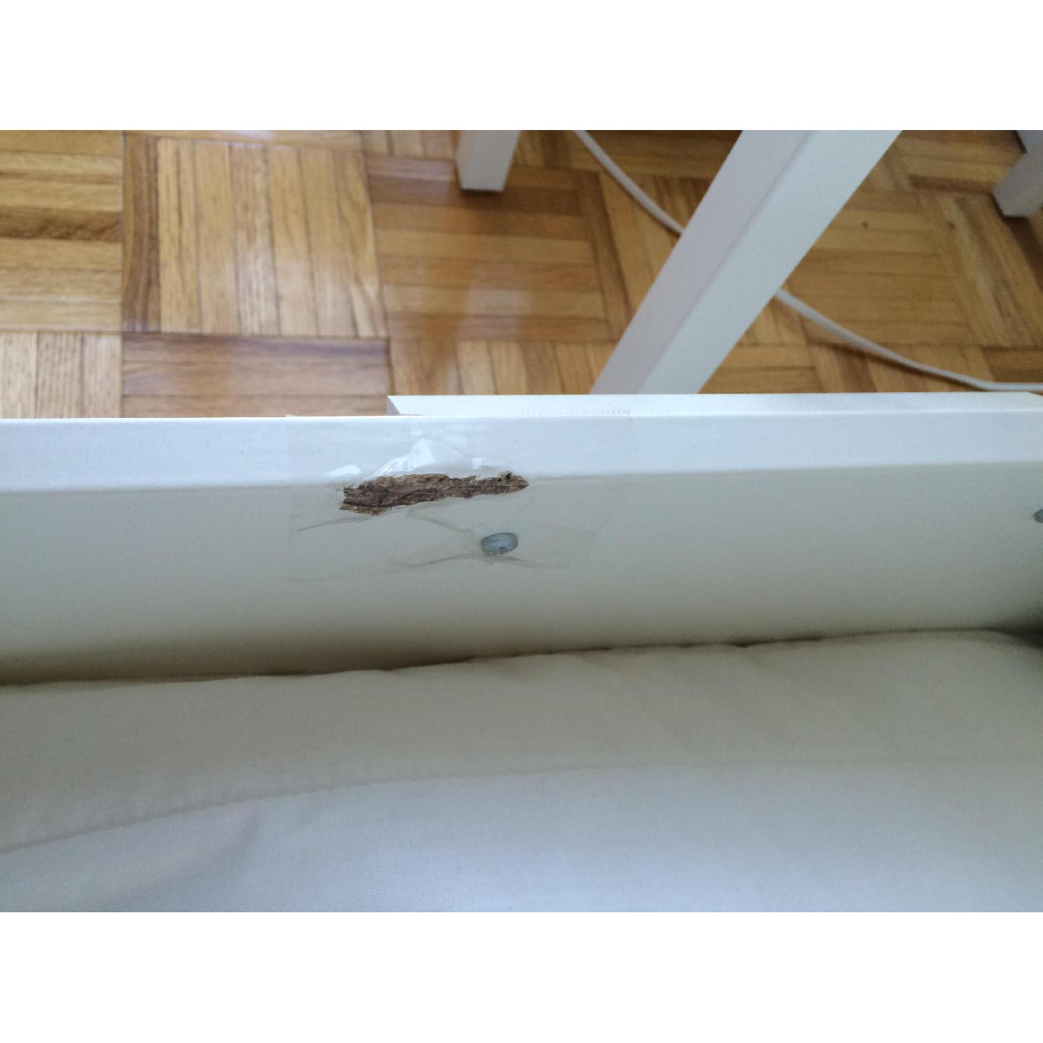 Ikea Queen Size Bed Frame w/ Storage - image-1