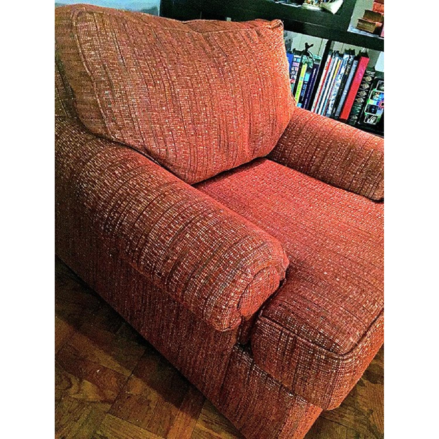 Jennifer Convertibles Red Oversized Chair - image-3