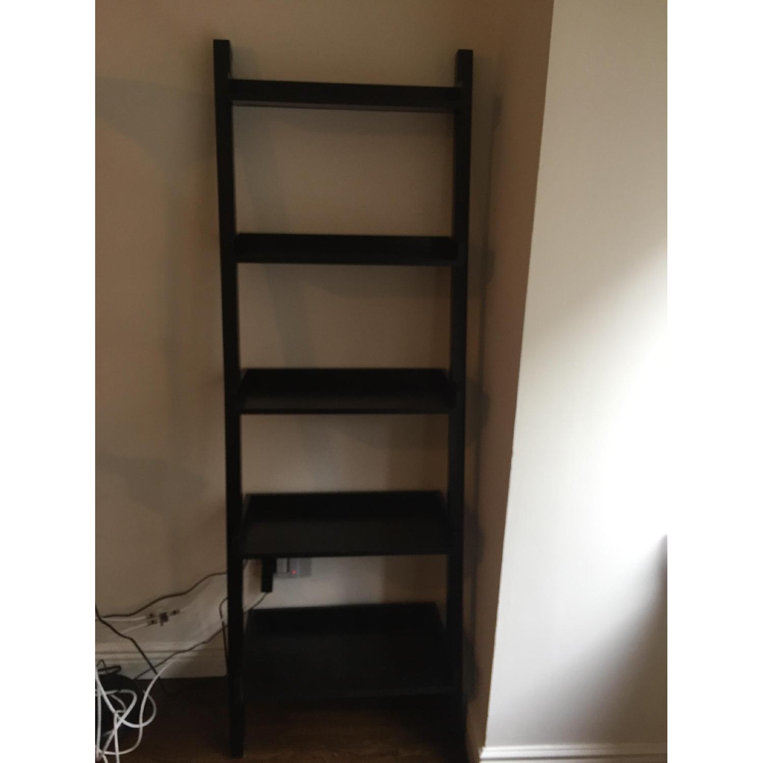 Container Store Java Linea Leaning Bookcase - image-2