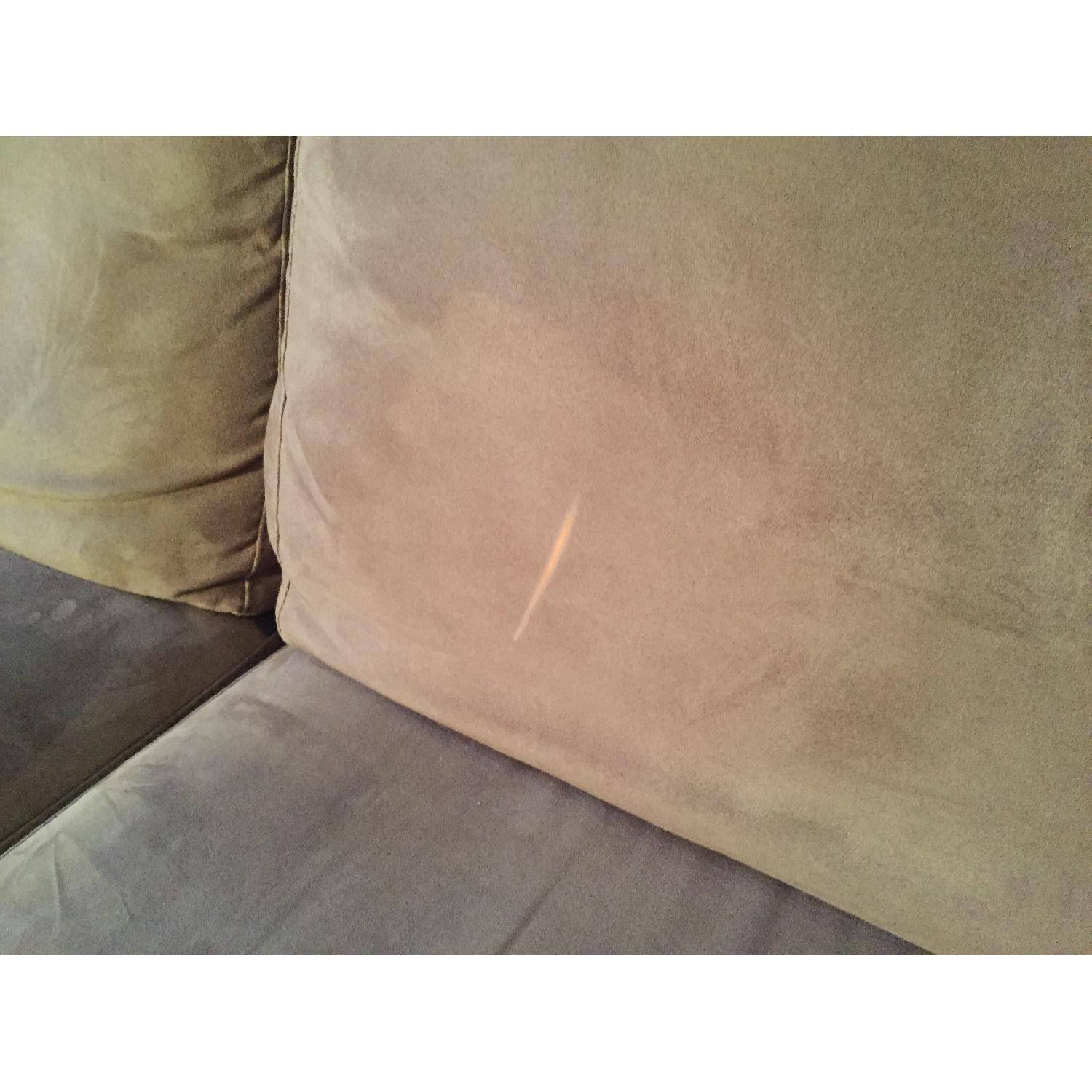 Crate & Barrel Sleeper Sectional Sofa - image-6