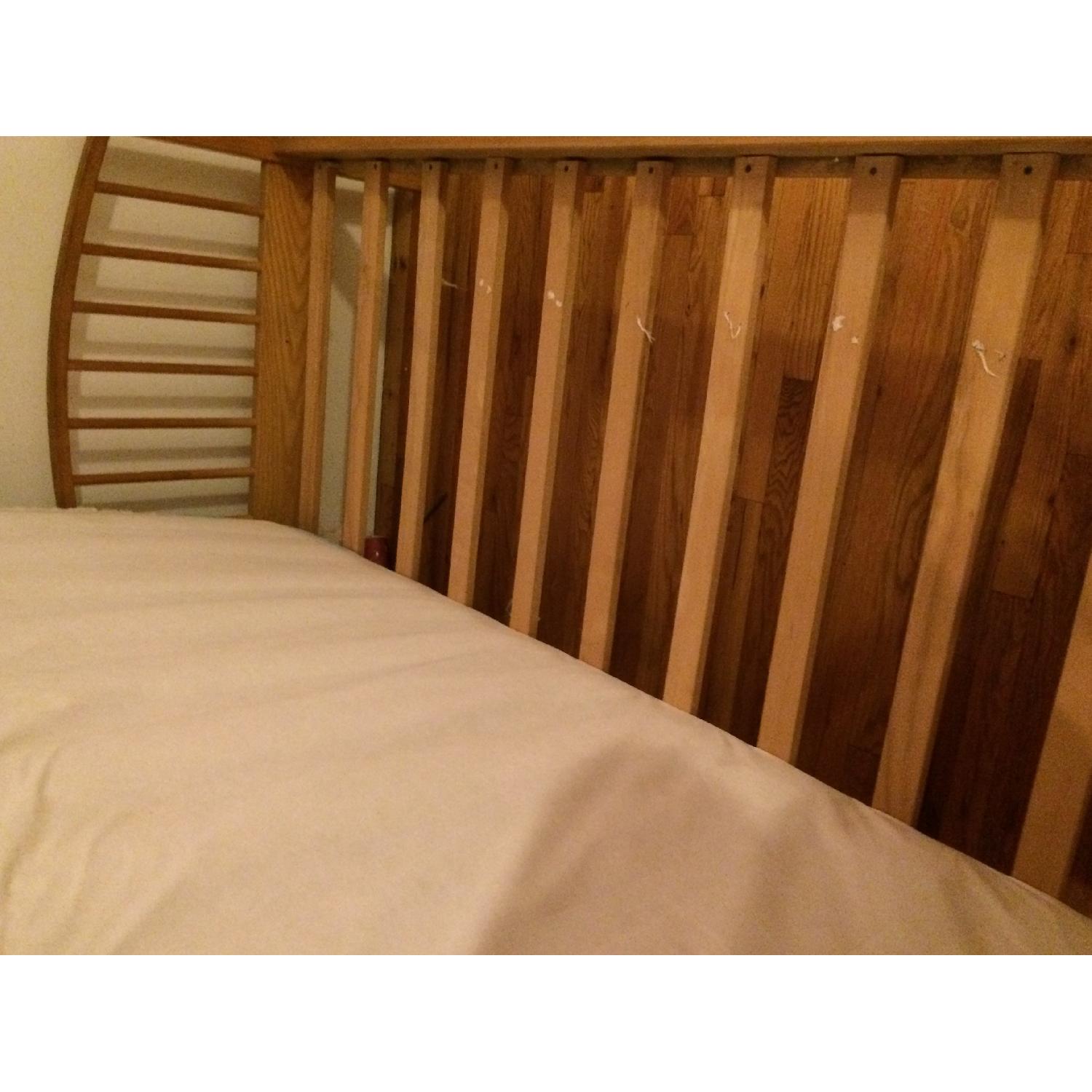 Wood Twin Size Bed Frame - image-1