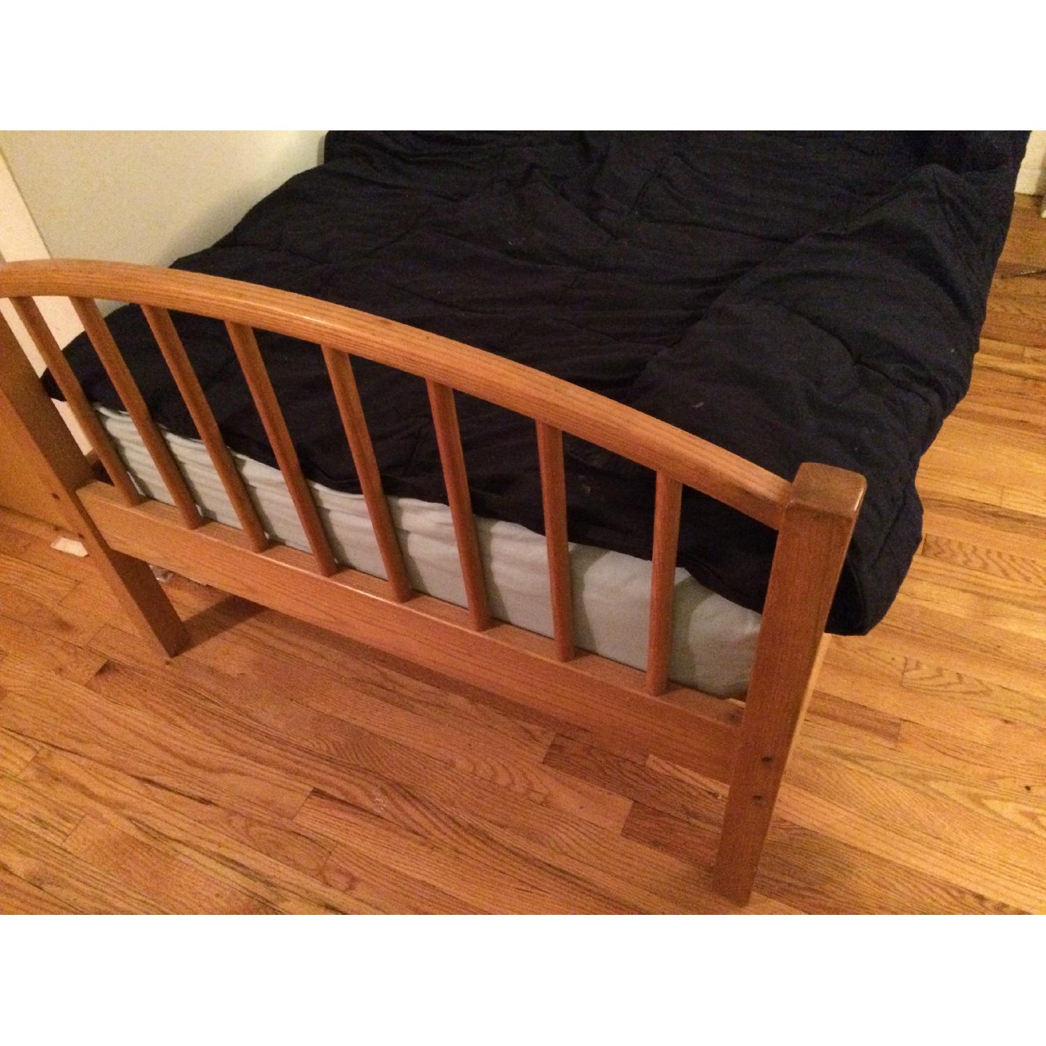 Wood Twin Size Bed Frame - image-4
