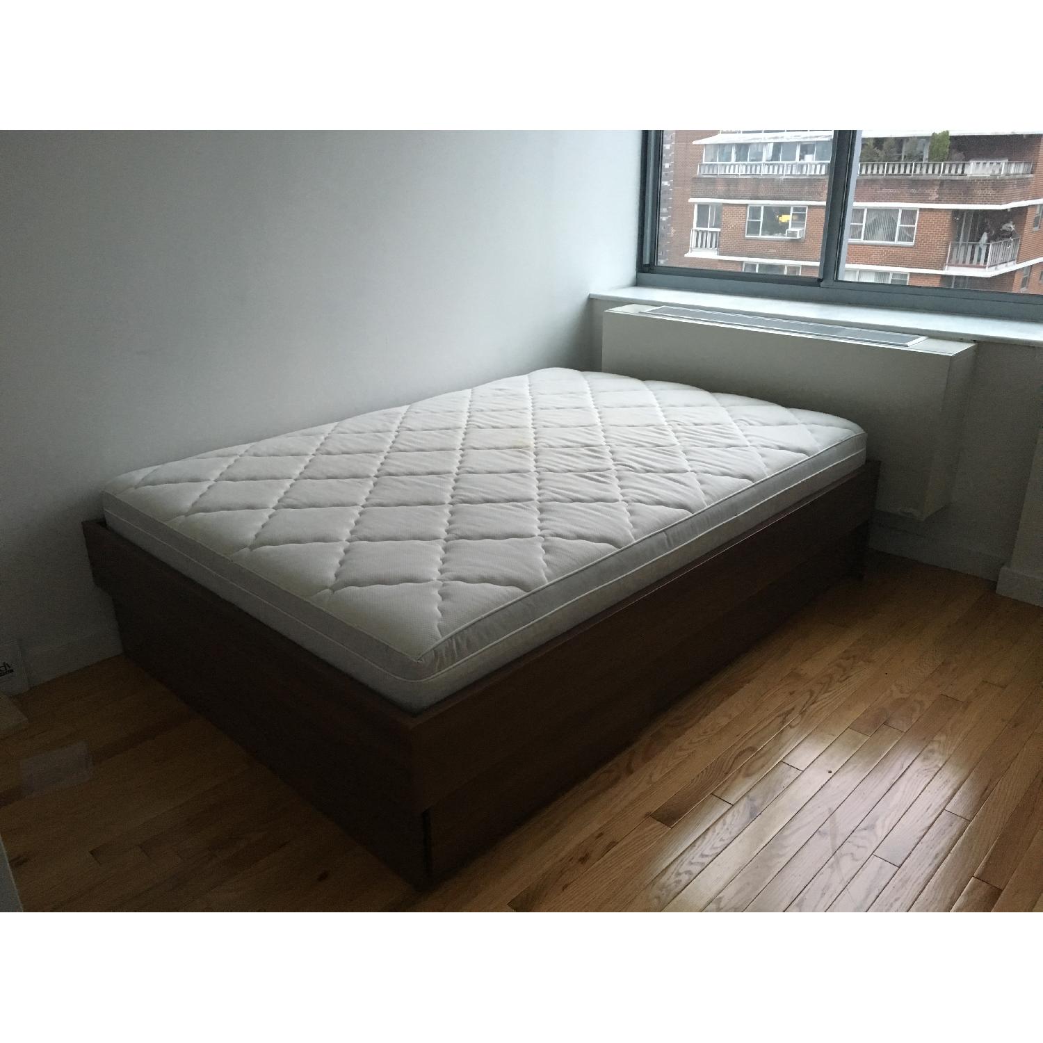 Ikea Full Bed w/ Storage Drawers - image-4