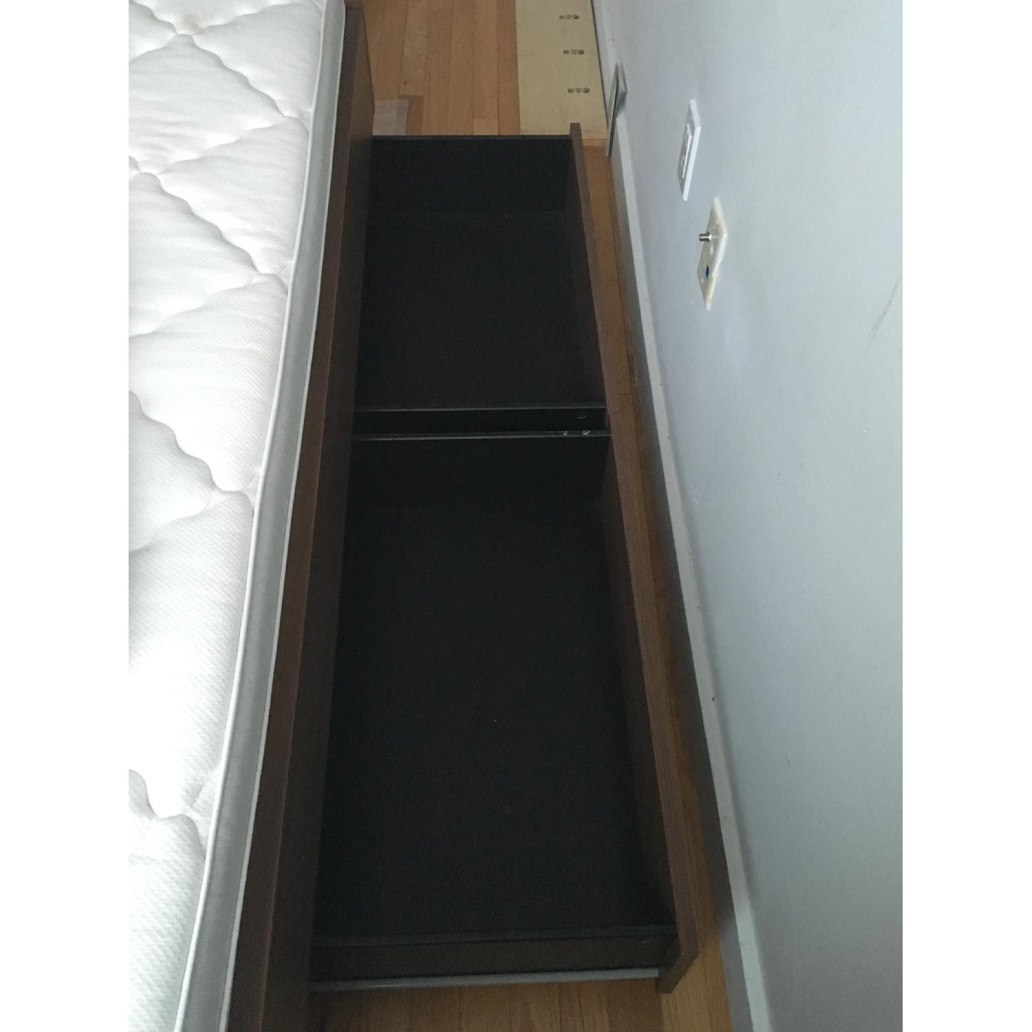 Ikea Full Bed w/ Storage Drawers - image-5