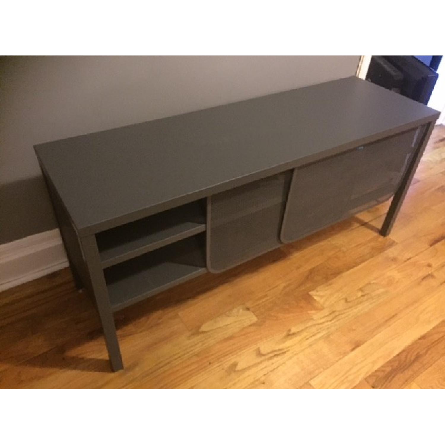 Ikea Nittorp TV Unit in Dark Gray - image-5