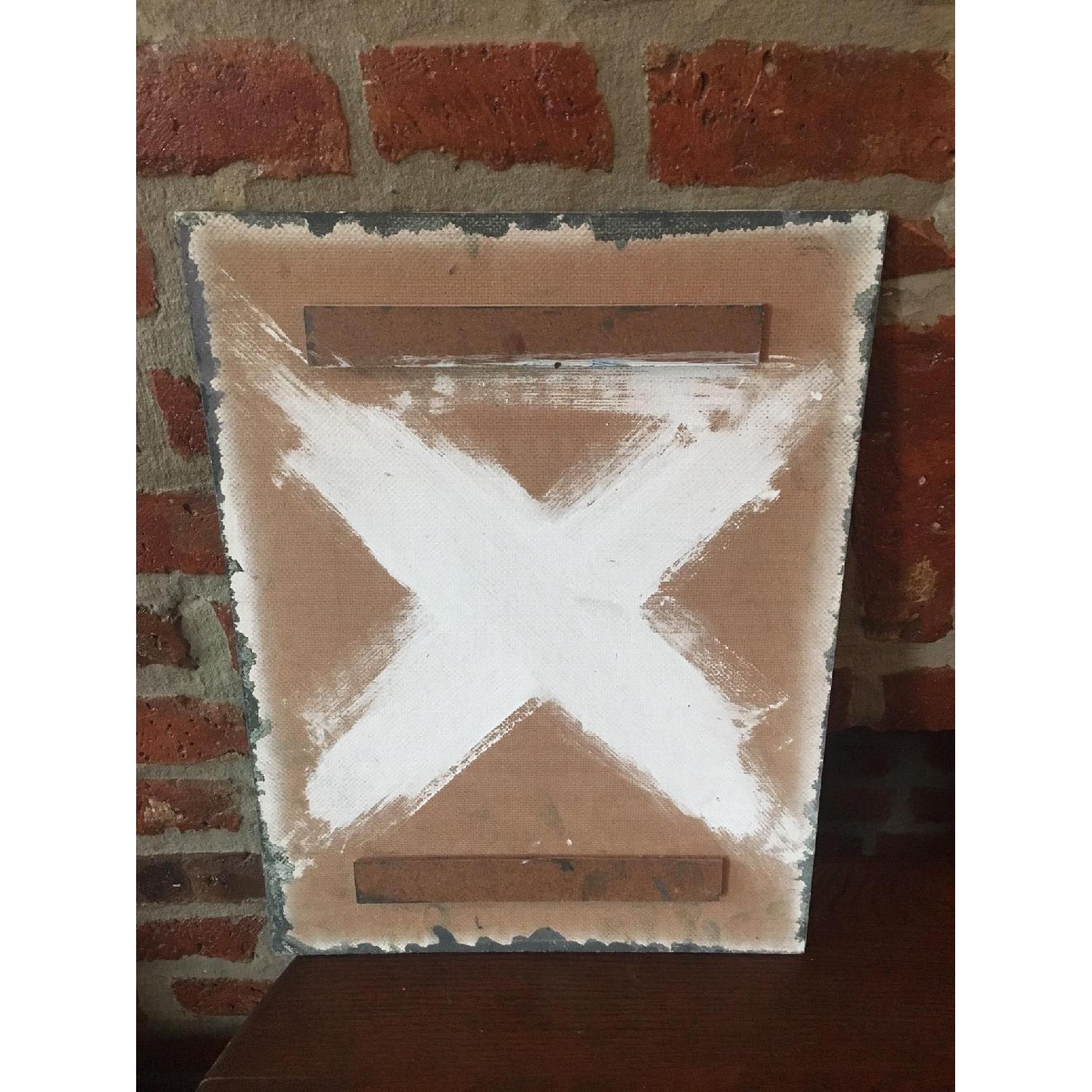 Original Oil Painting on Wood Panel AptDeco