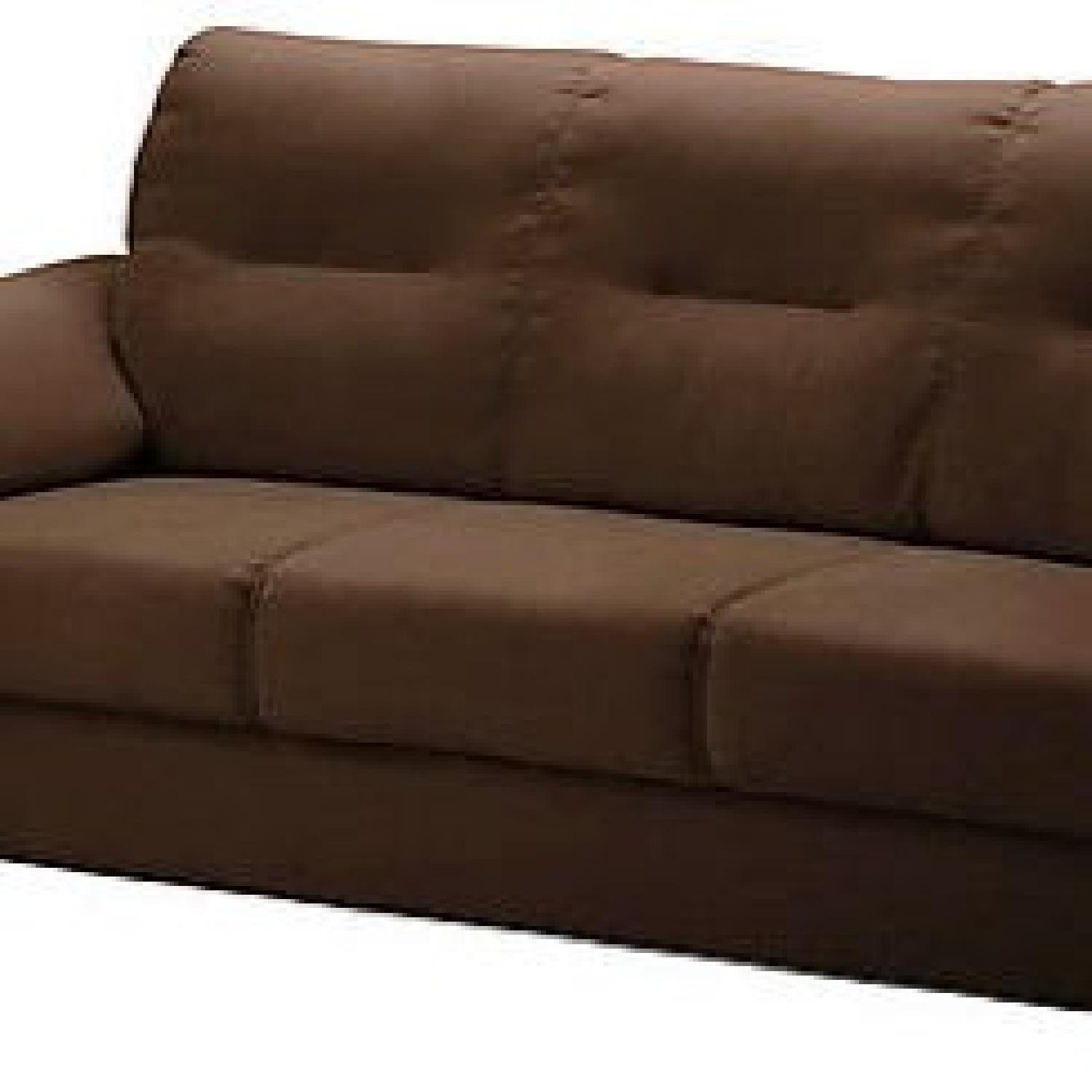 Ikea Knislinge Brown Sofa - image-1