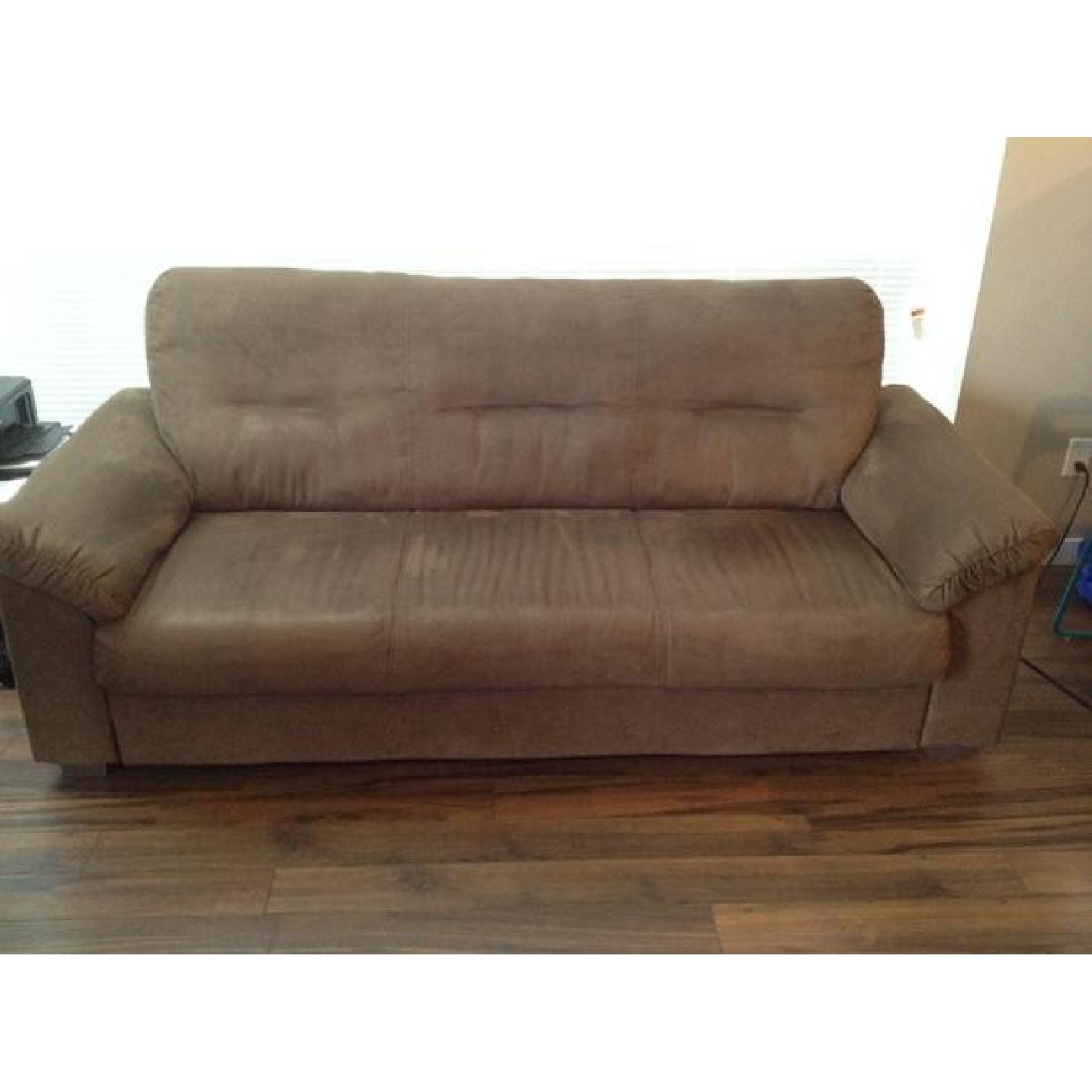 Ikea Knislinge Brown Sofa - image-2