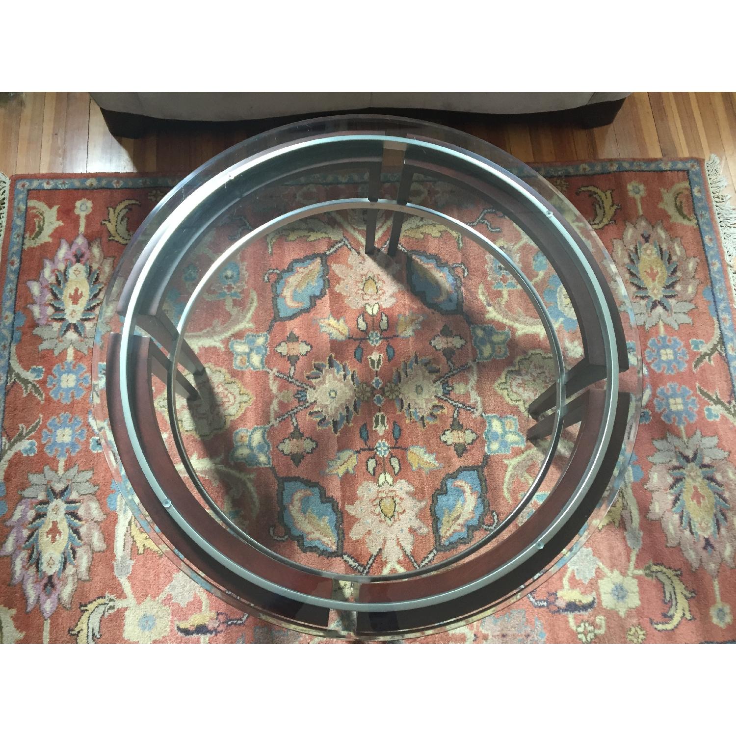 Macy's Round Coffee Table - image-3