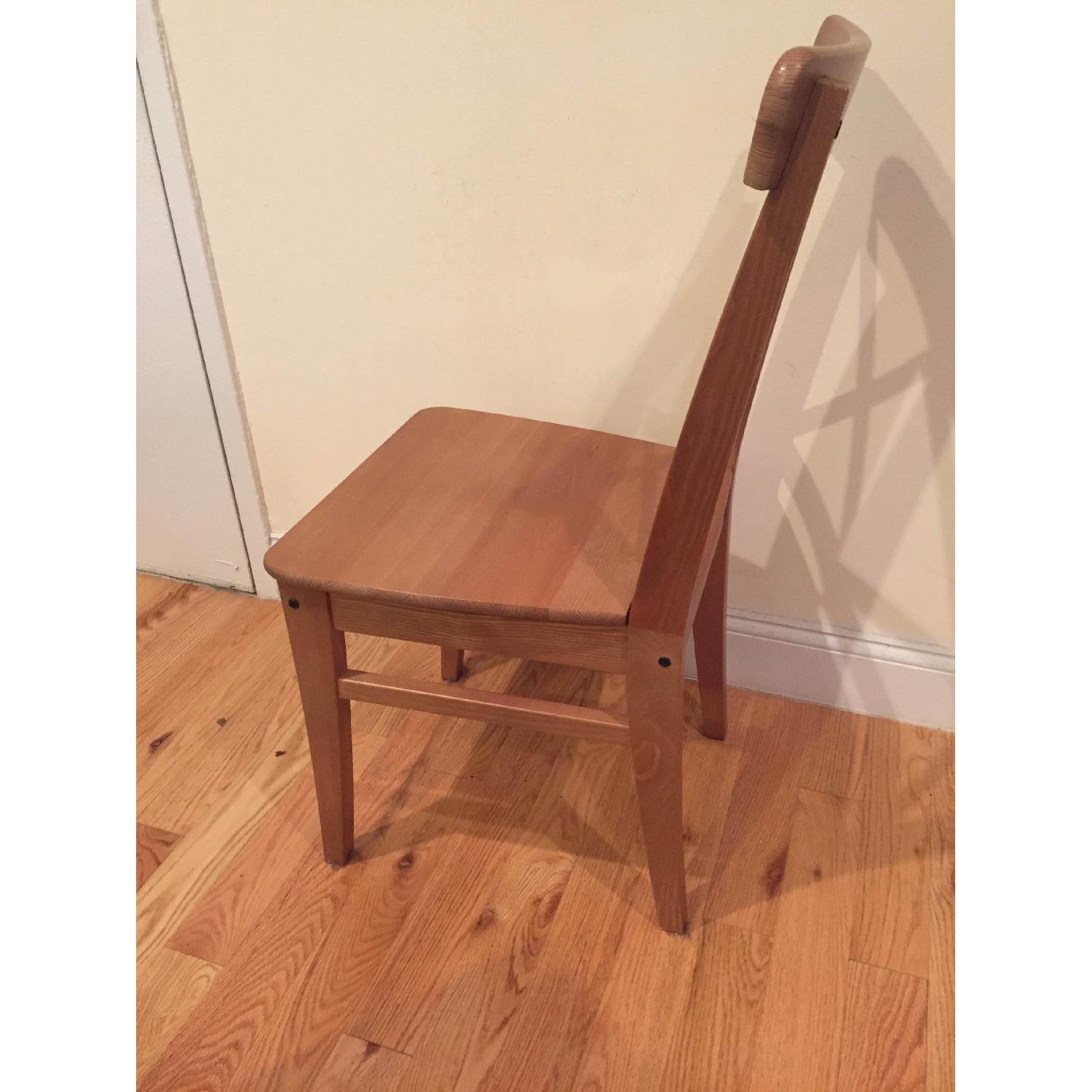 Ikea Cross Back Dining Chairs Set of 4) AptDeco