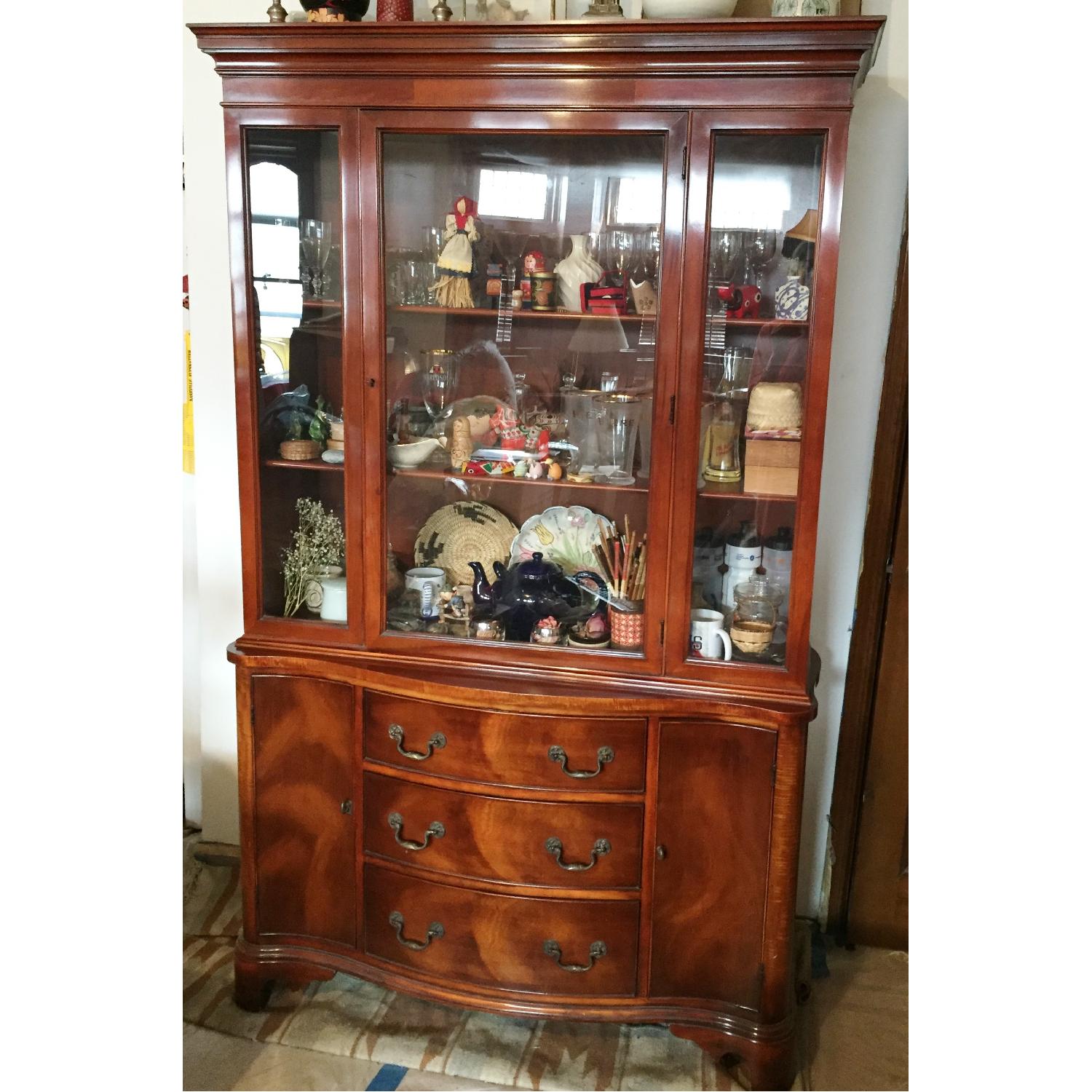 Morganton Duncan Phyfe China Cabinet - image-1