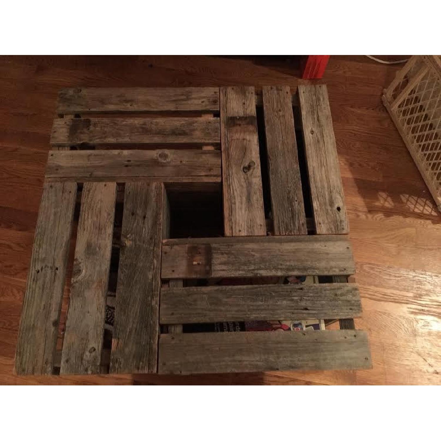 Handmade Wooden Crate Coffee Table - image-2