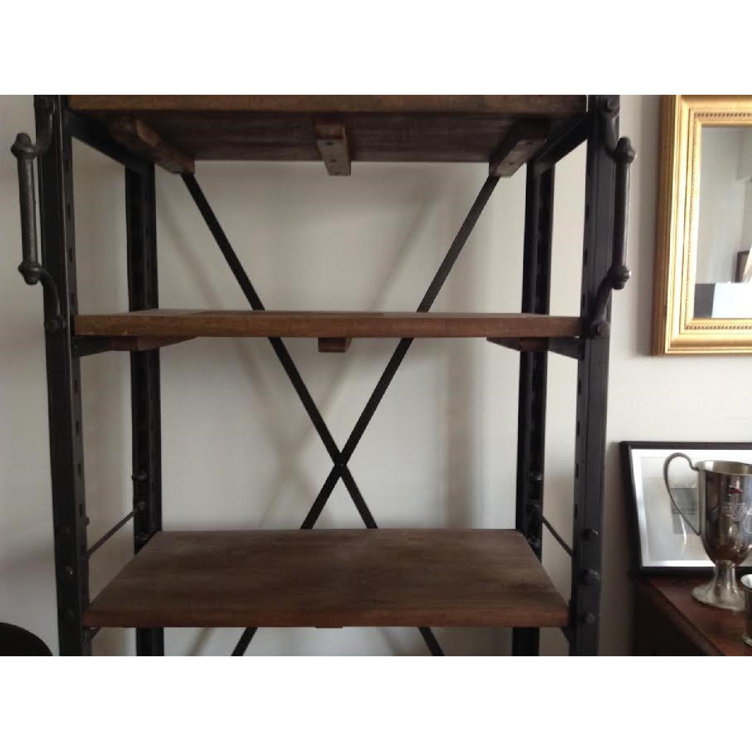 Restoration Hardware French Library Shelves/Bookcases - Pair - image-3