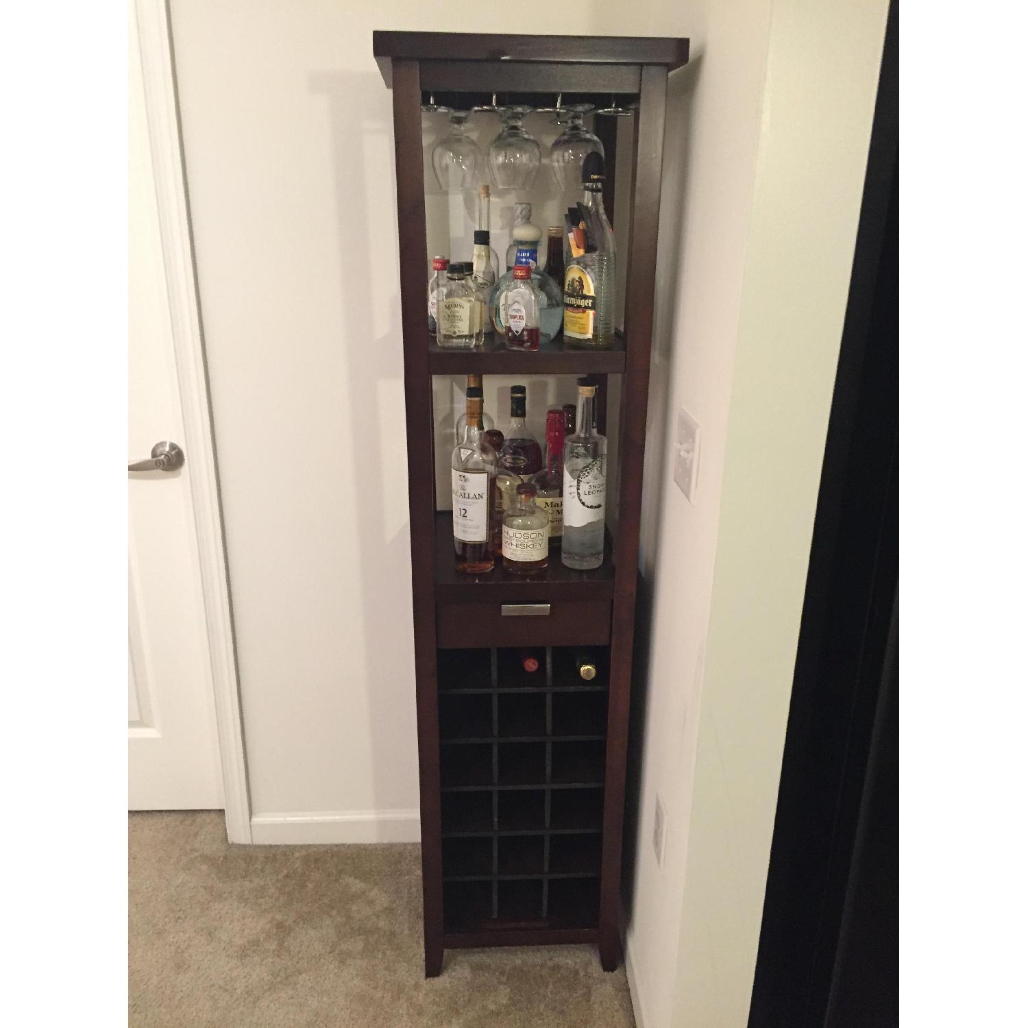 Crate & Barrel Wine Tower - image-2