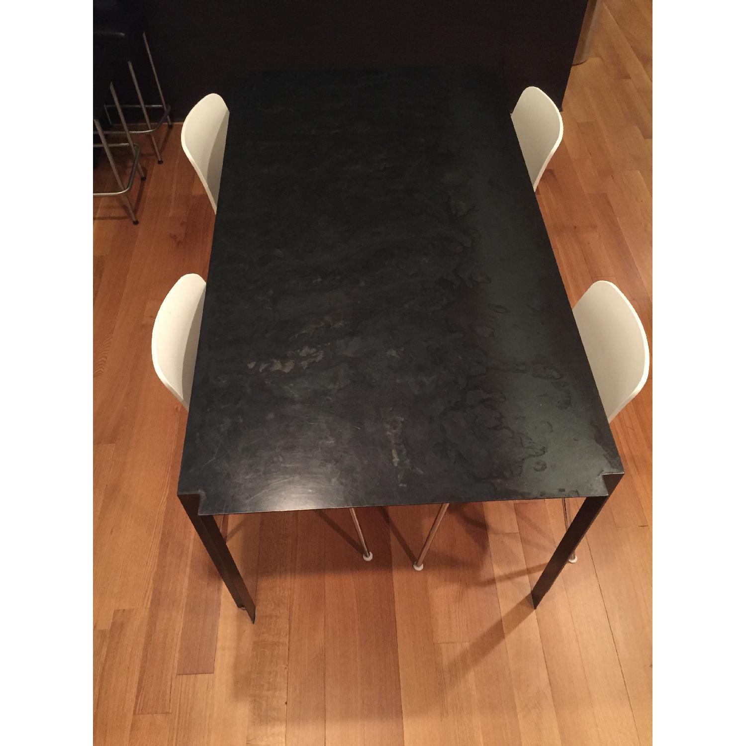 Custom Black Steel Table - image-1