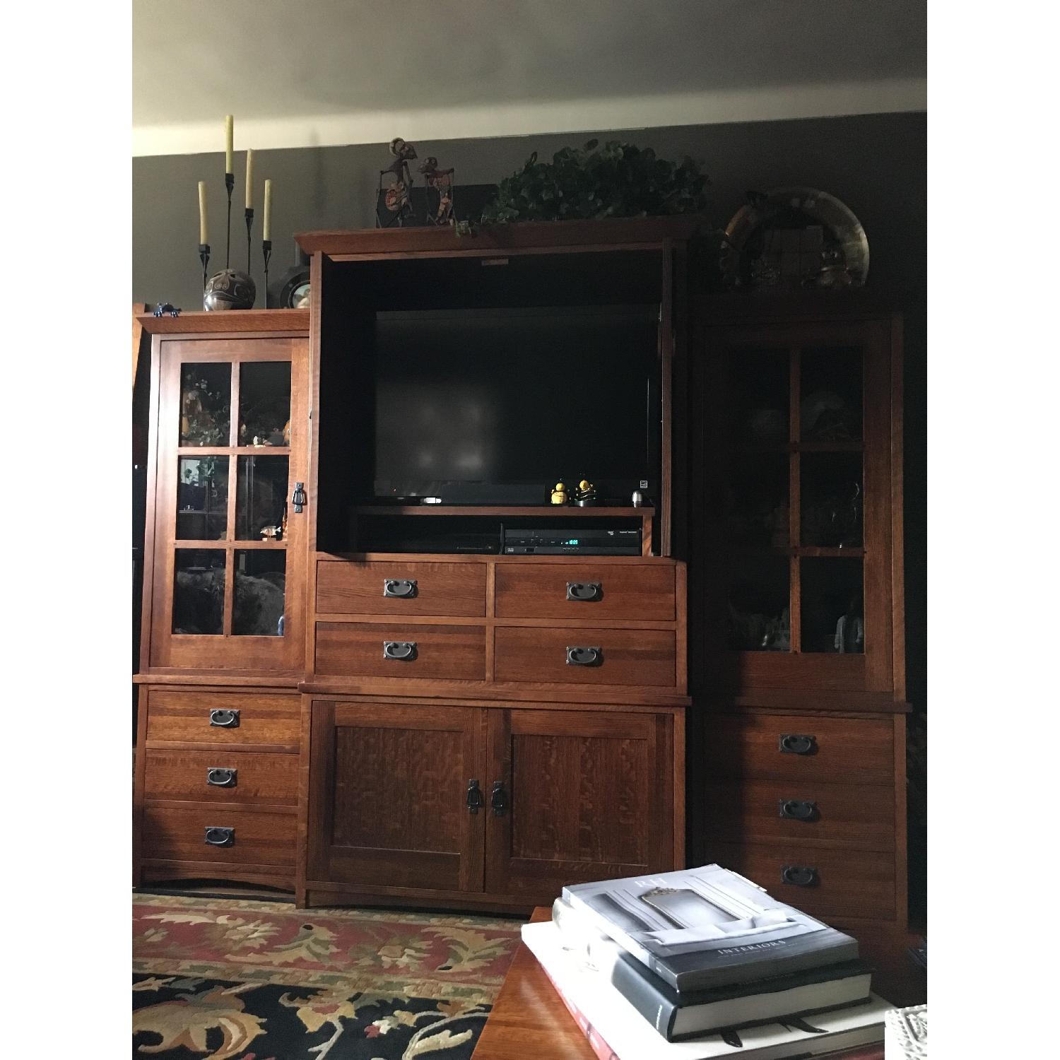Restoration Hardware 6 Piece Entertainment Media Center - image-4