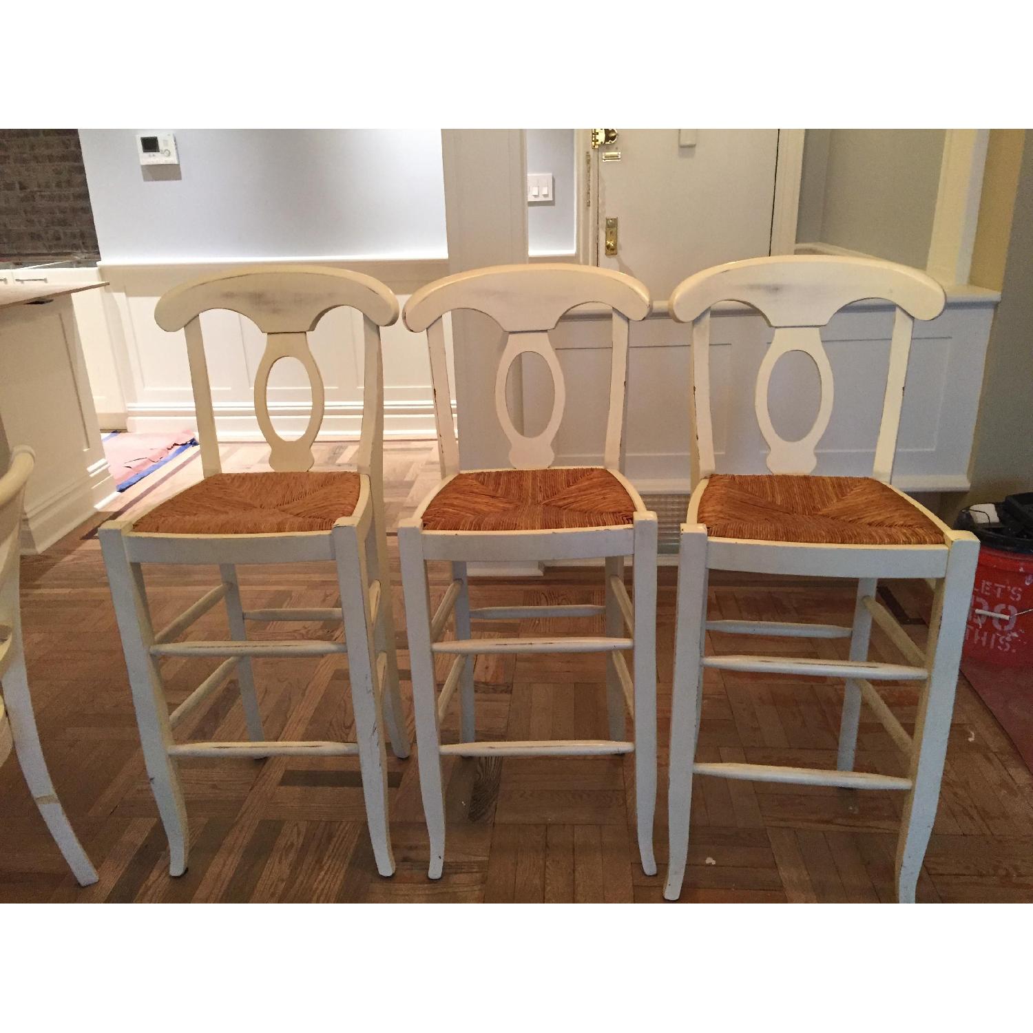Pottery Barn Napoleon Barstools - 3 Available - image-1