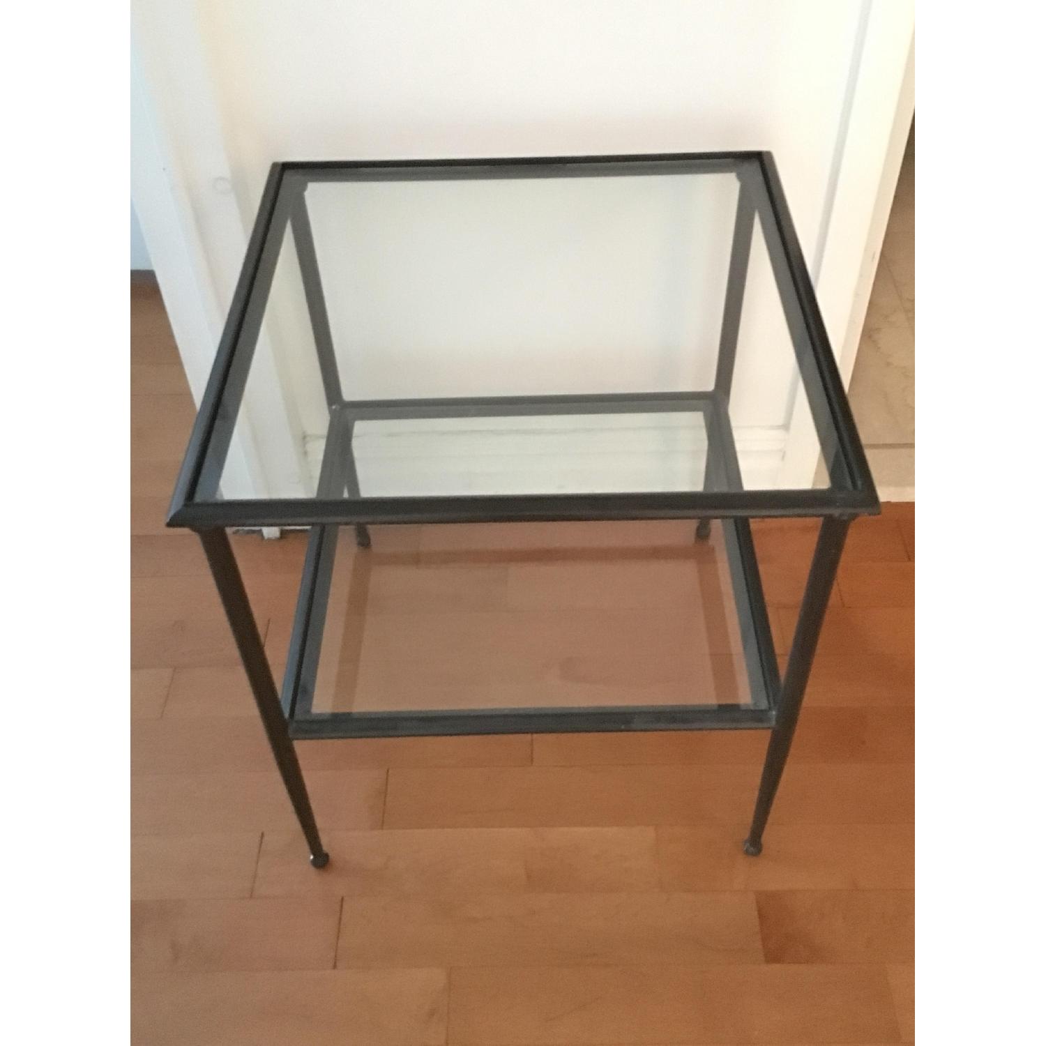 Crate & Barrel End Table AptDeco