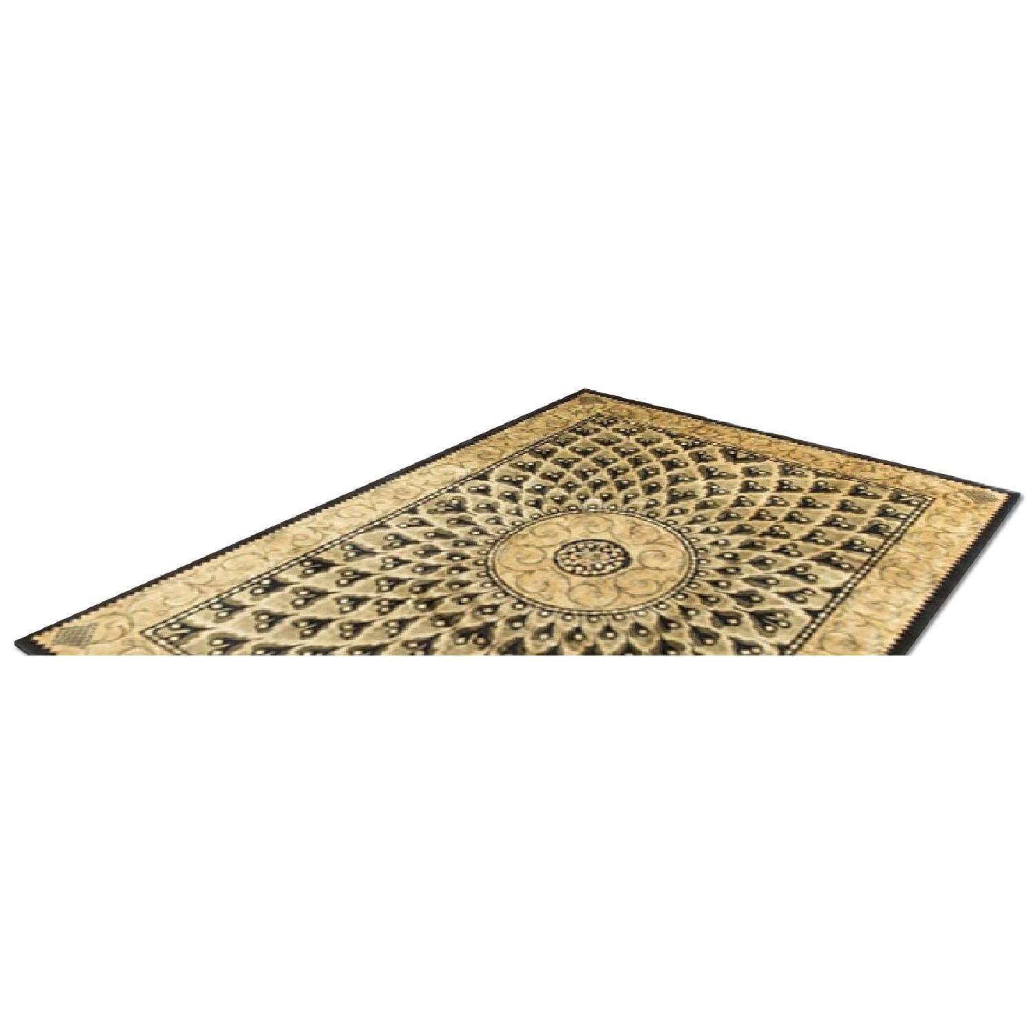 Modern Contemporary Hand Knotted Wool Rug - image-3