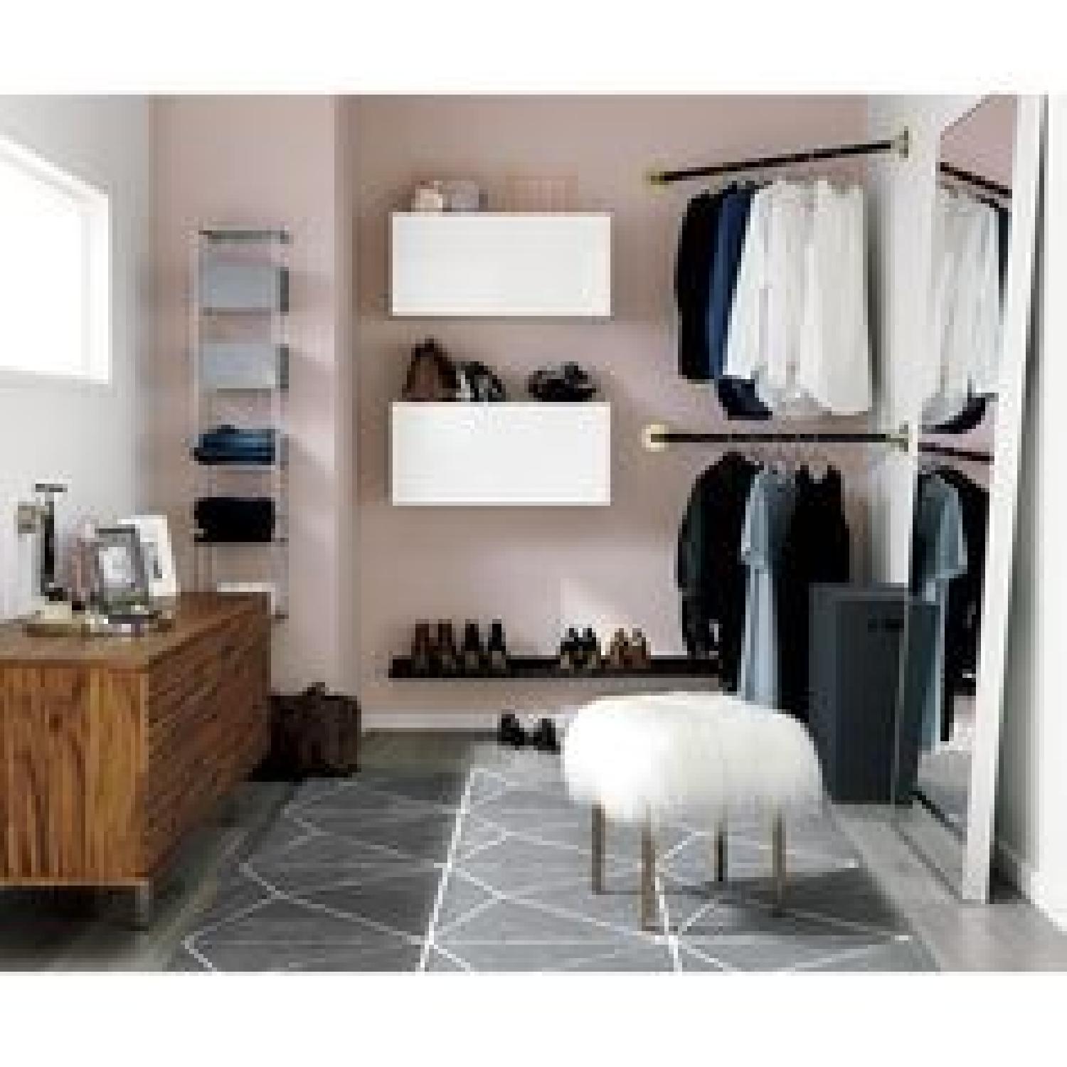 CB2 Grey Shatter Rug - image-2