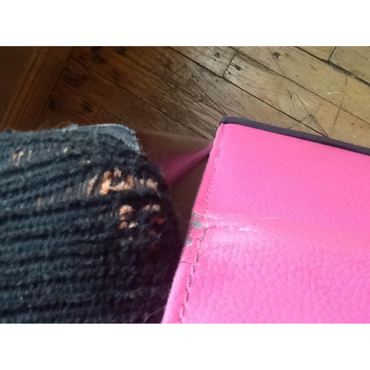 Solid Wood Cherry Finish Bar Stools/Counter Seats - Pair - image-5