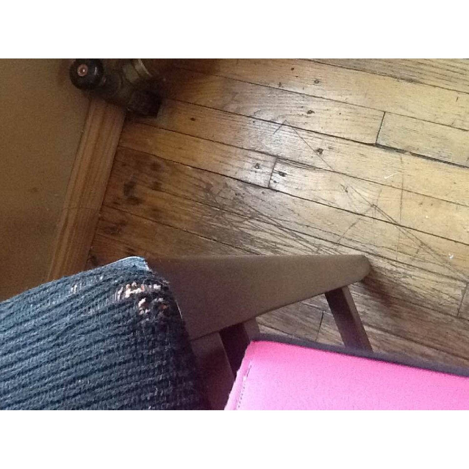 Solid Wood Cherry Finish Bar Stools/Counter Seats - Pair - image-6