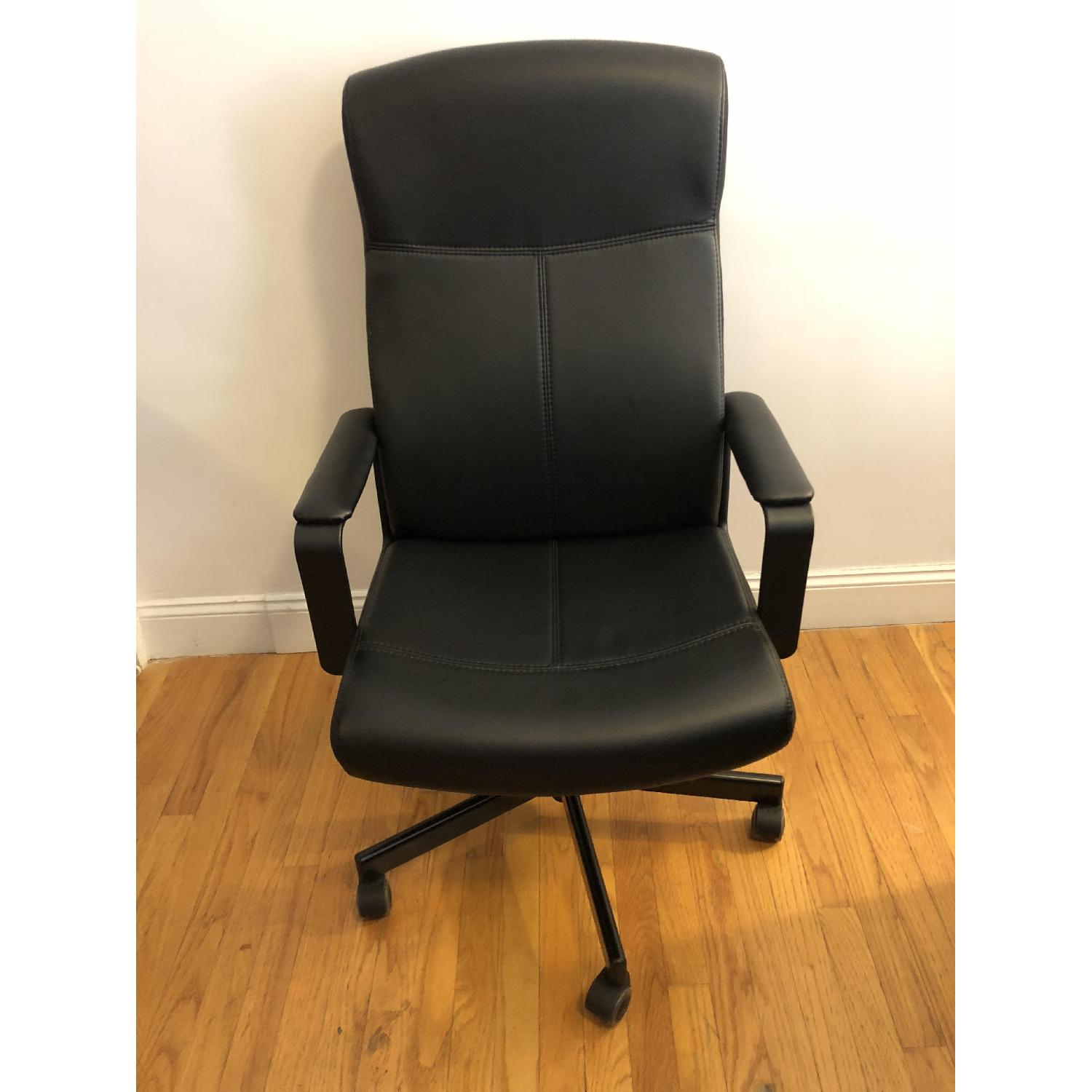Ikea Millberget Black Desk Chair AptDeco