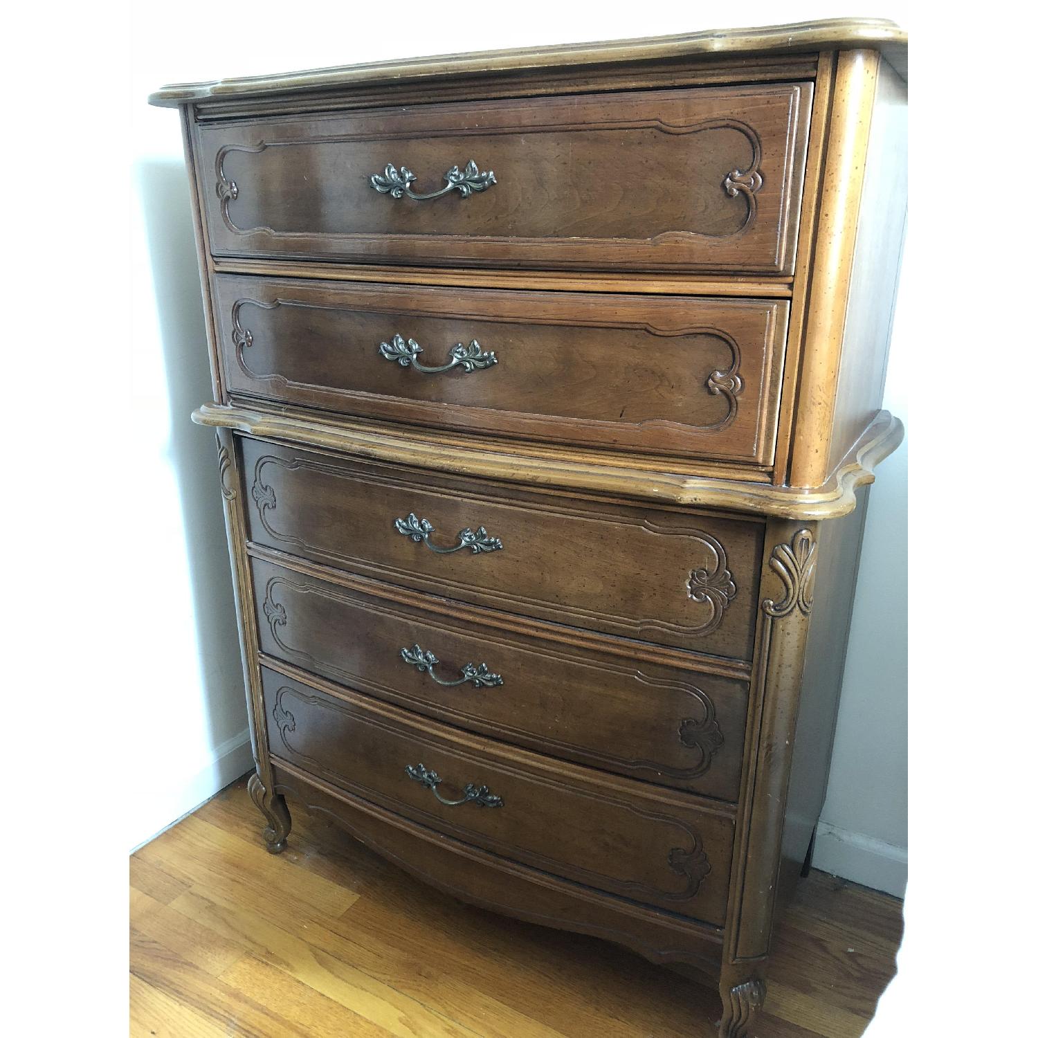 Rococo/Victoria Style Tall Dresser - image-2