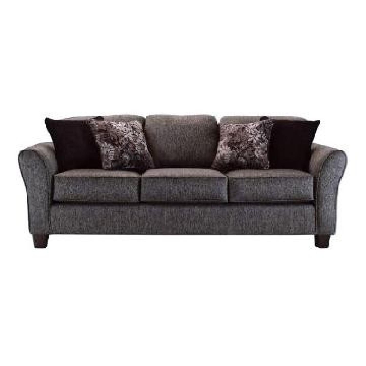 Raymour & Flanigan Hartley Chenille 3 Seater Sofa AptDeco