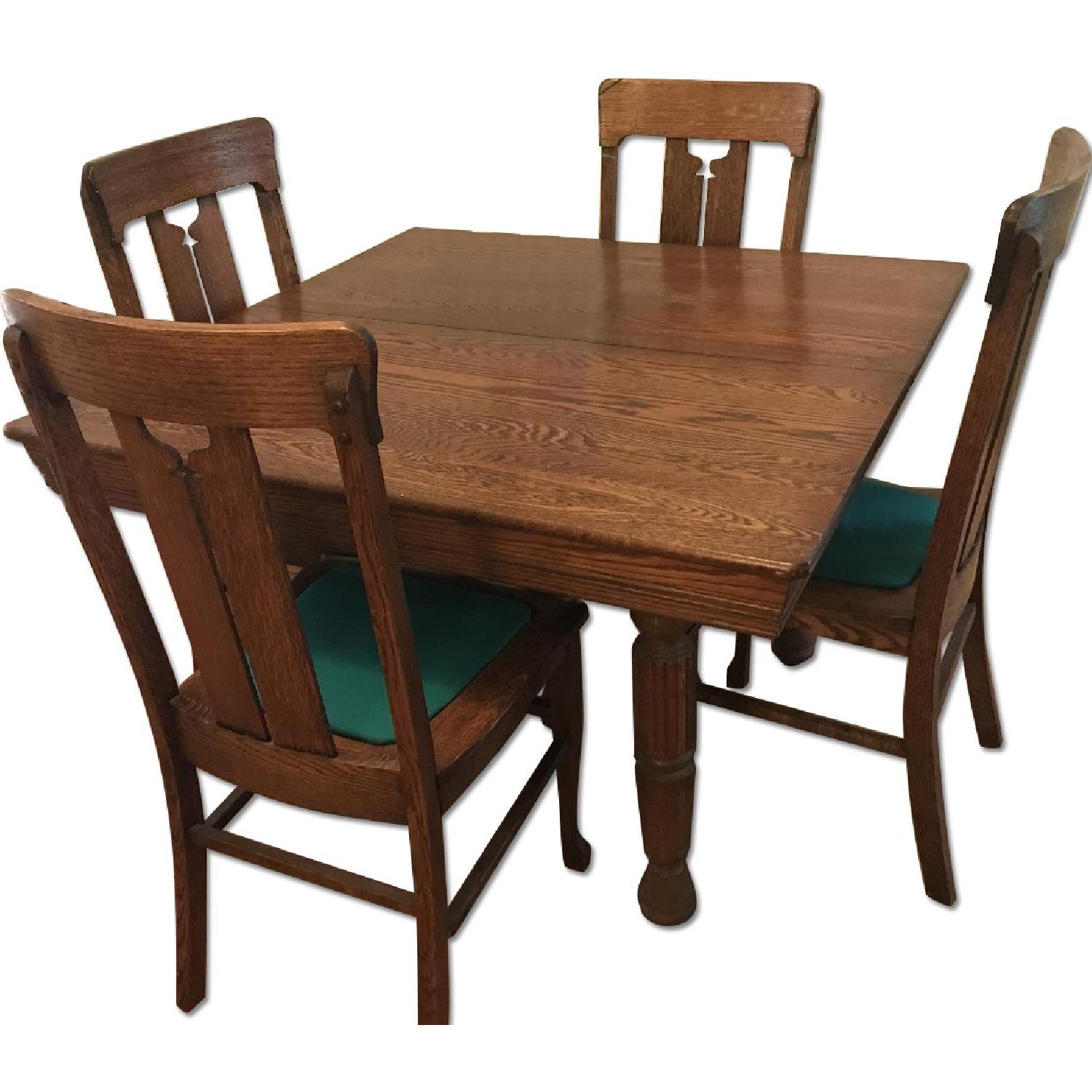 Golden Oak 7-Piece Dining Set - image-0