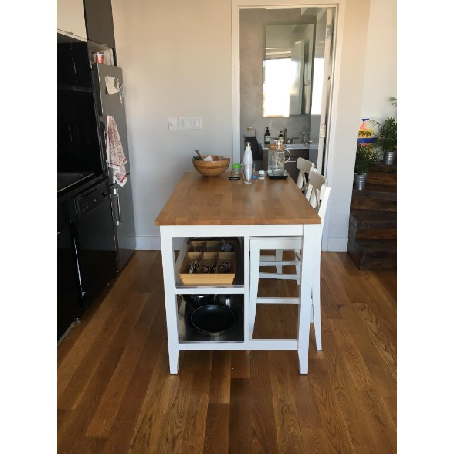 Ikea Stenstorp Kitchen Island - image-1