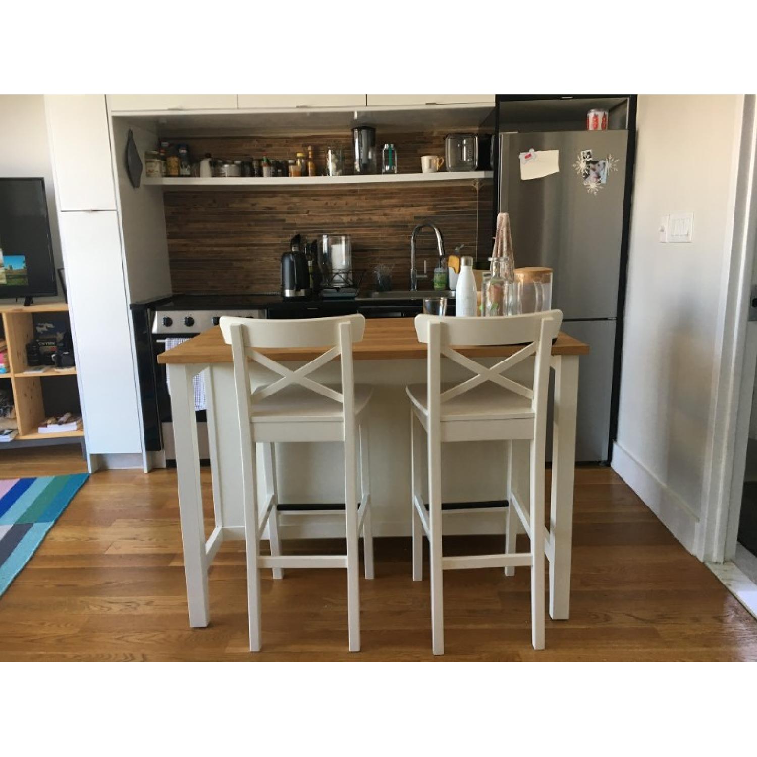 Ikea Stenstorp Kitchen Island - image-4