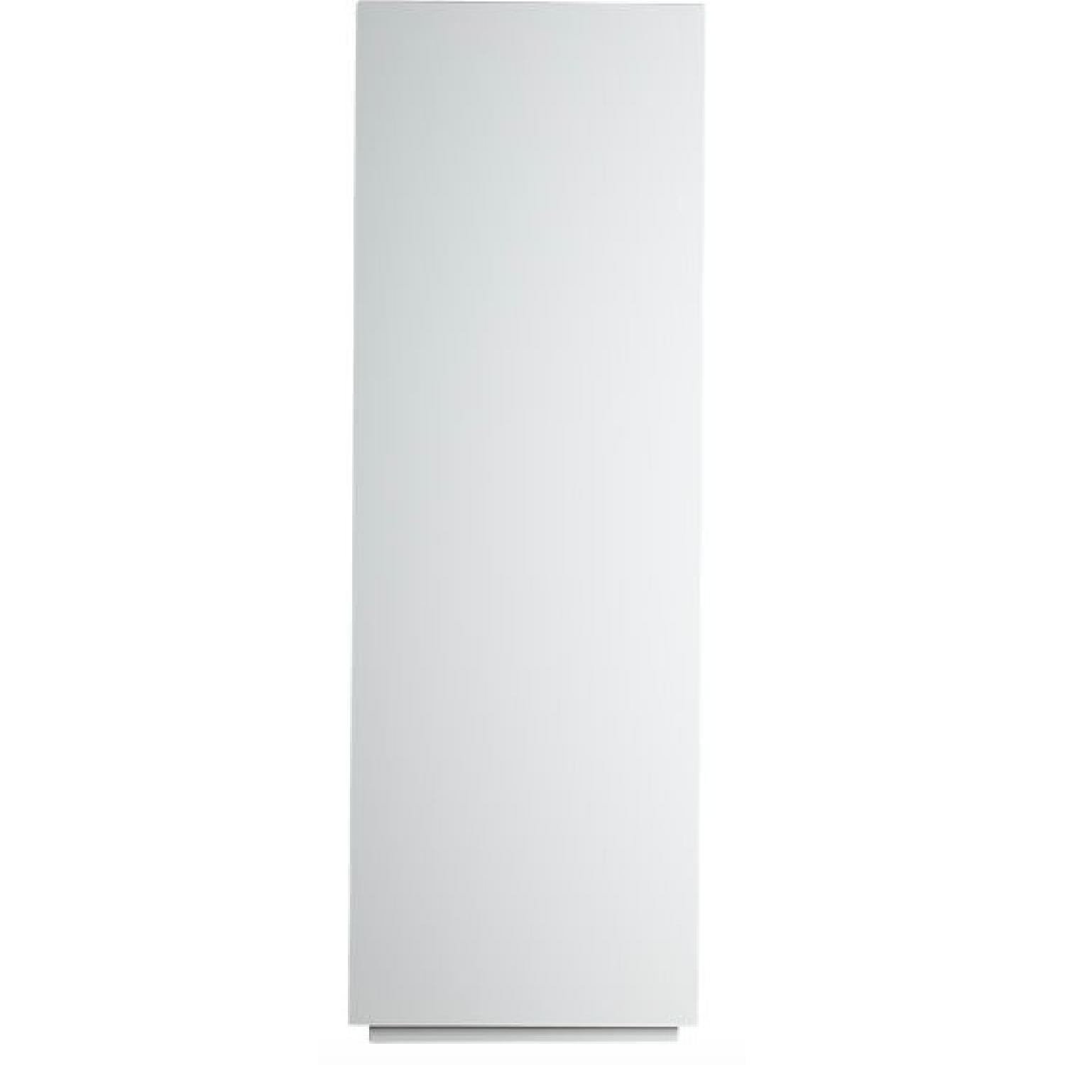 CB2 White High Gloss Lacquer Cabinet - image-0