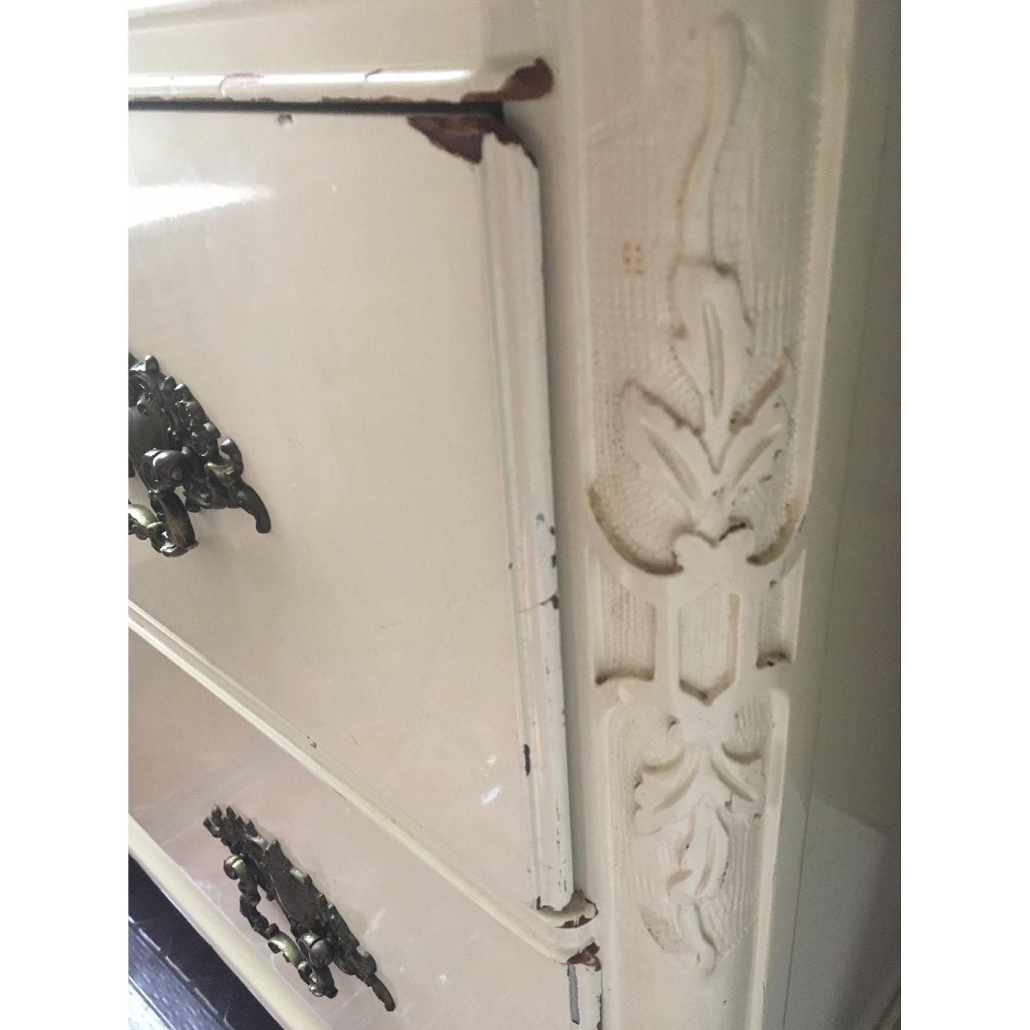 White Antique Dresser - image-2
