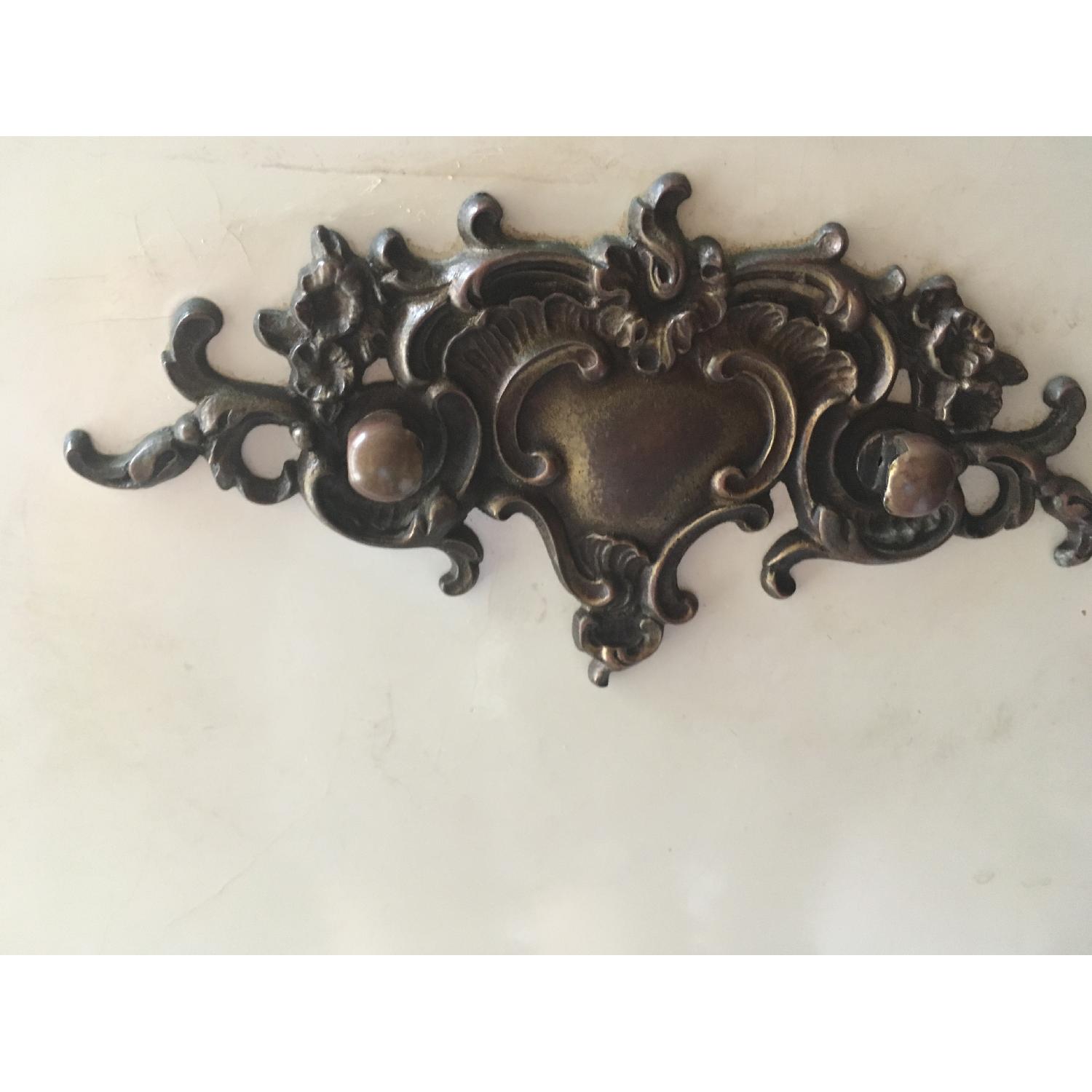 White Antique Dresser - image-4