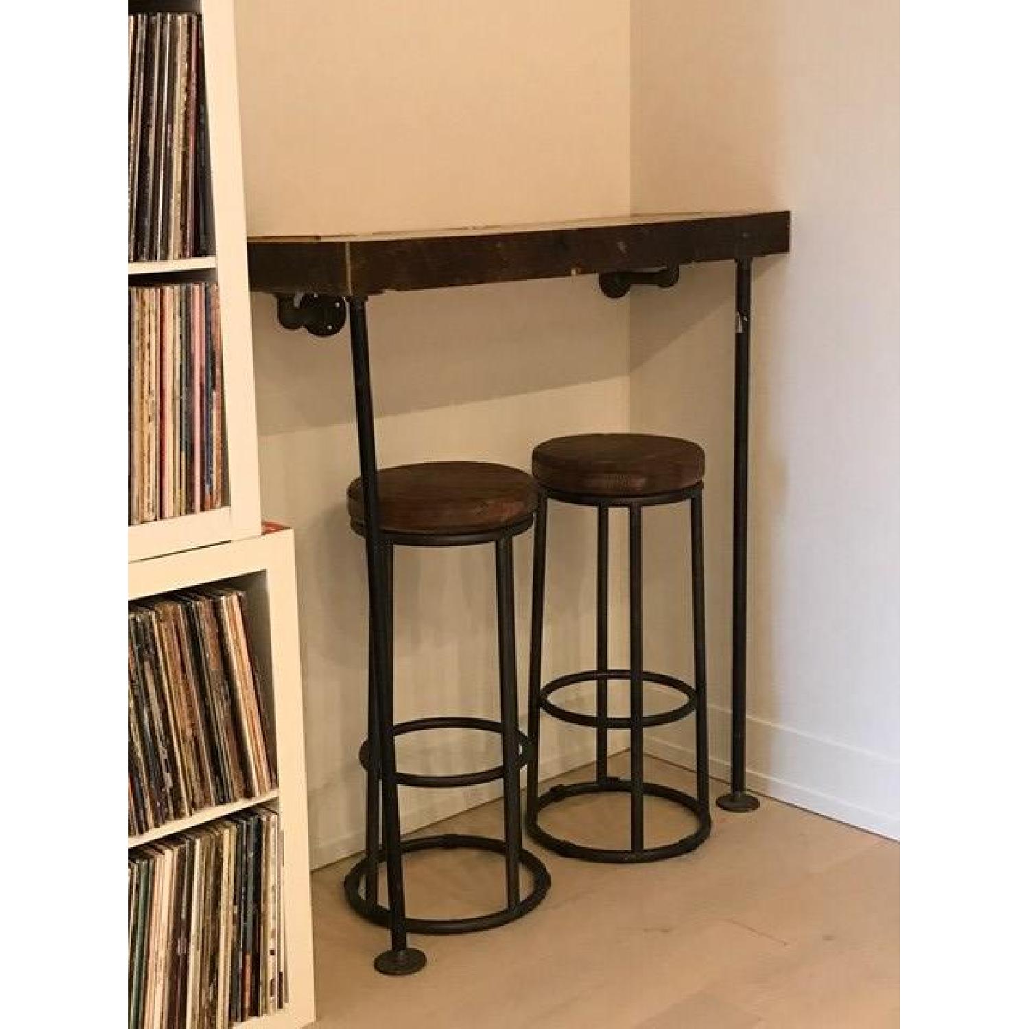 Custom WoodKnot Reclaimed Bowling Alley Bar/Countertop - image-2