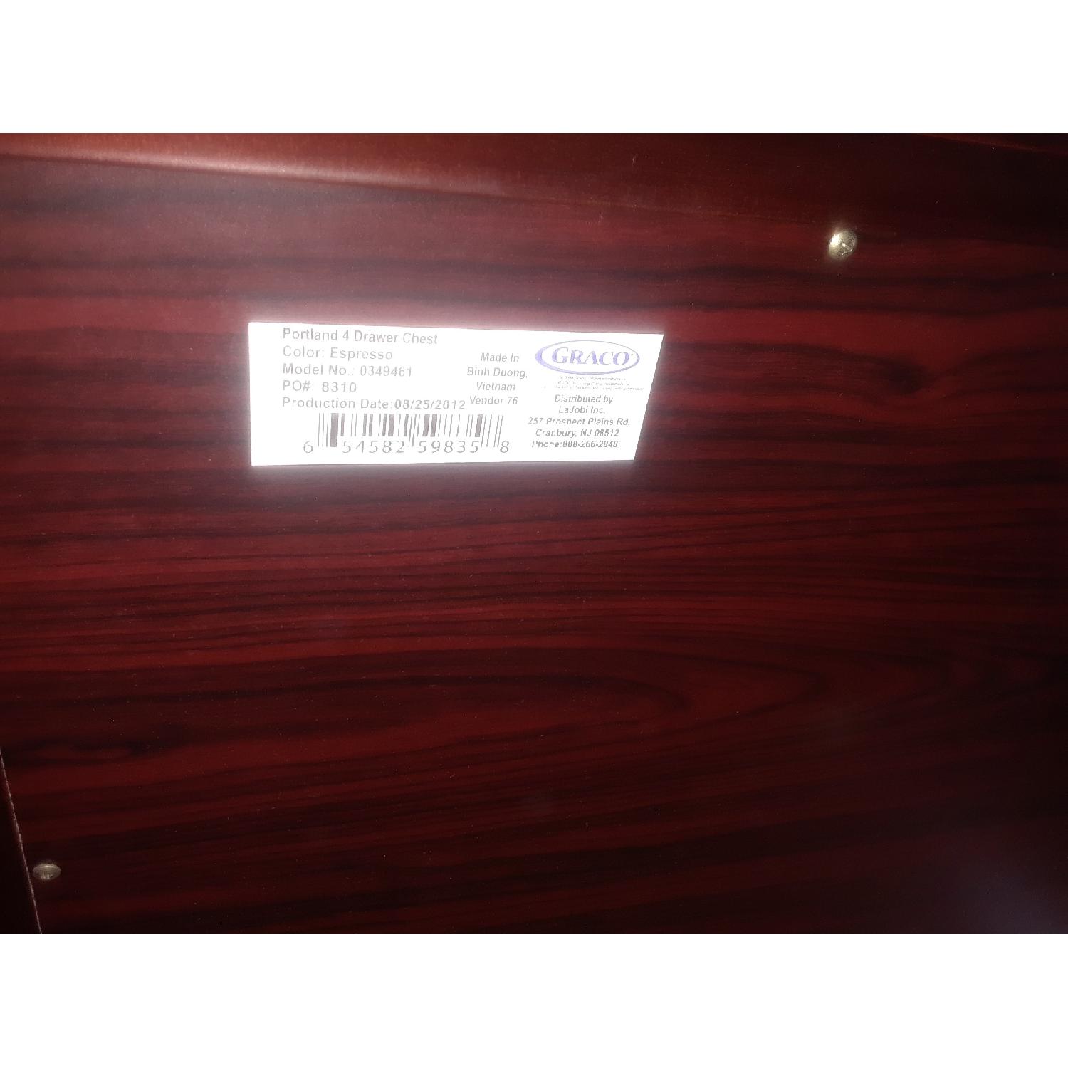 Brown 4 Large Espresso Drawer Dresser - image-3