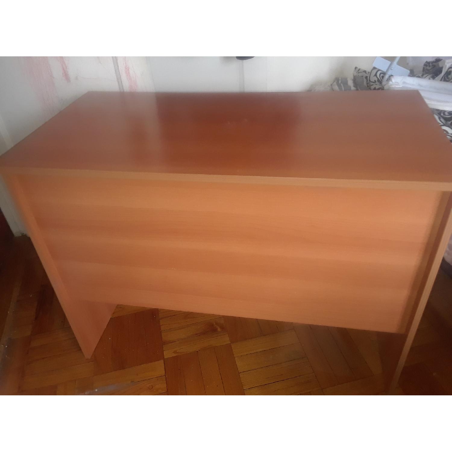 Wooden Student Desk w/ 3 Drawers & Additional Storage - image-5