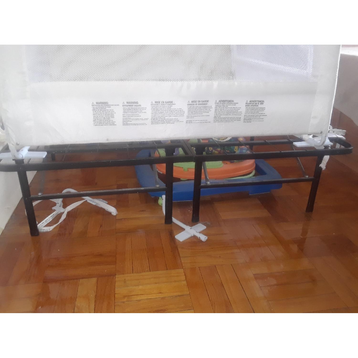 Metal Twin Size Bed Frame w/ Bed Rails - image-1