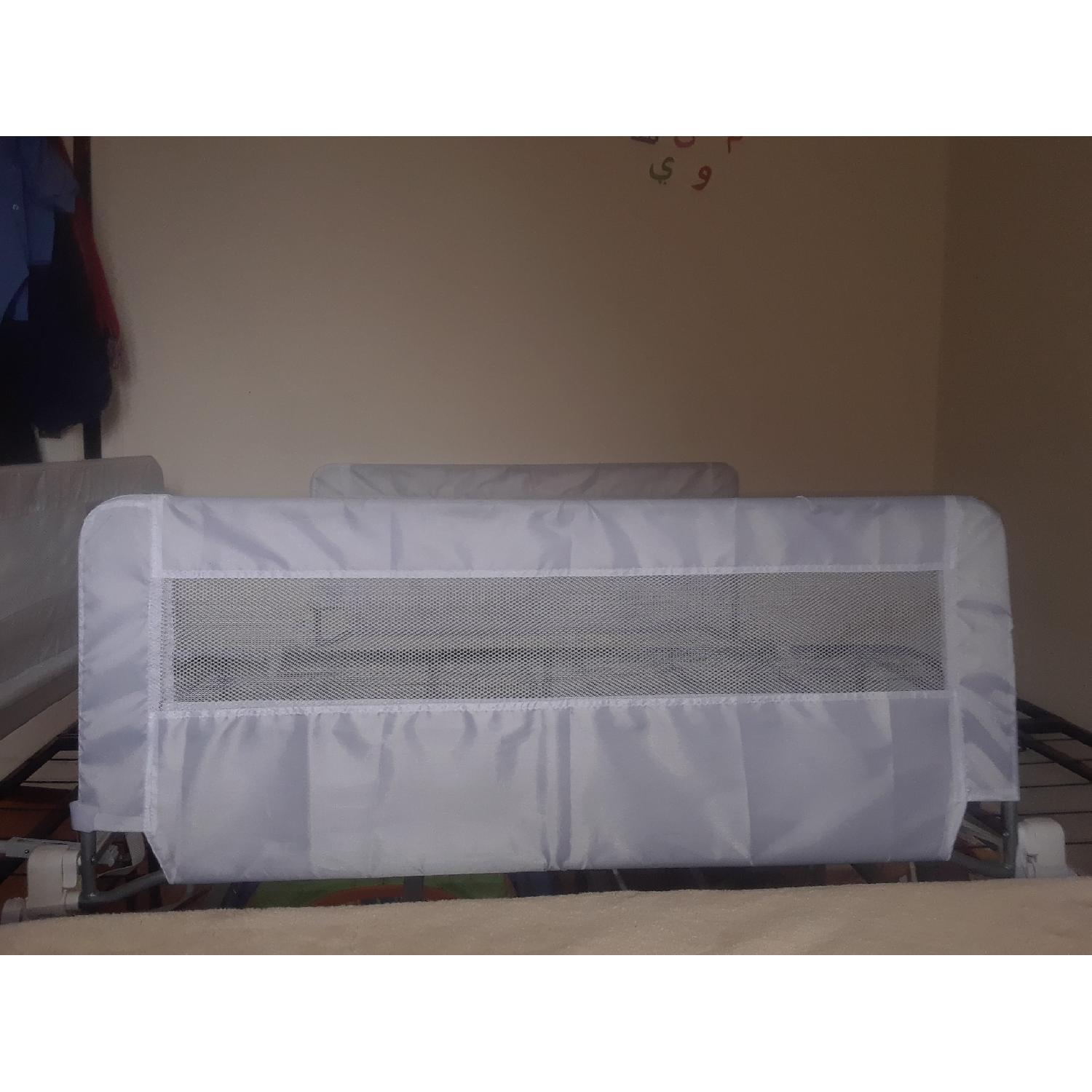 Metal Twin Size Bed Frame w/ Bed Rails - image-3