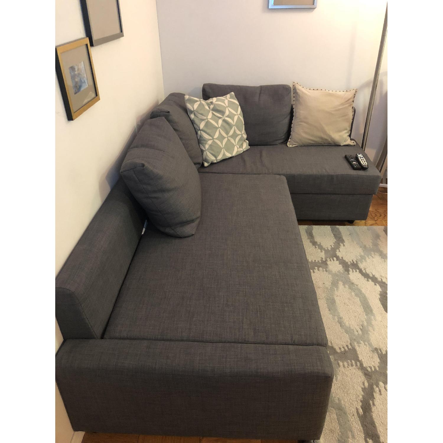 Ikea Friheten Sleeper Sectional Sofa w/ Storage - image-2