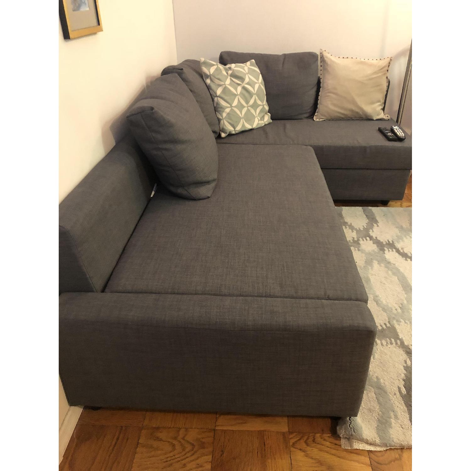 Ikea Friheten Sleeper Sectional Sofa w/ Storage - image-5