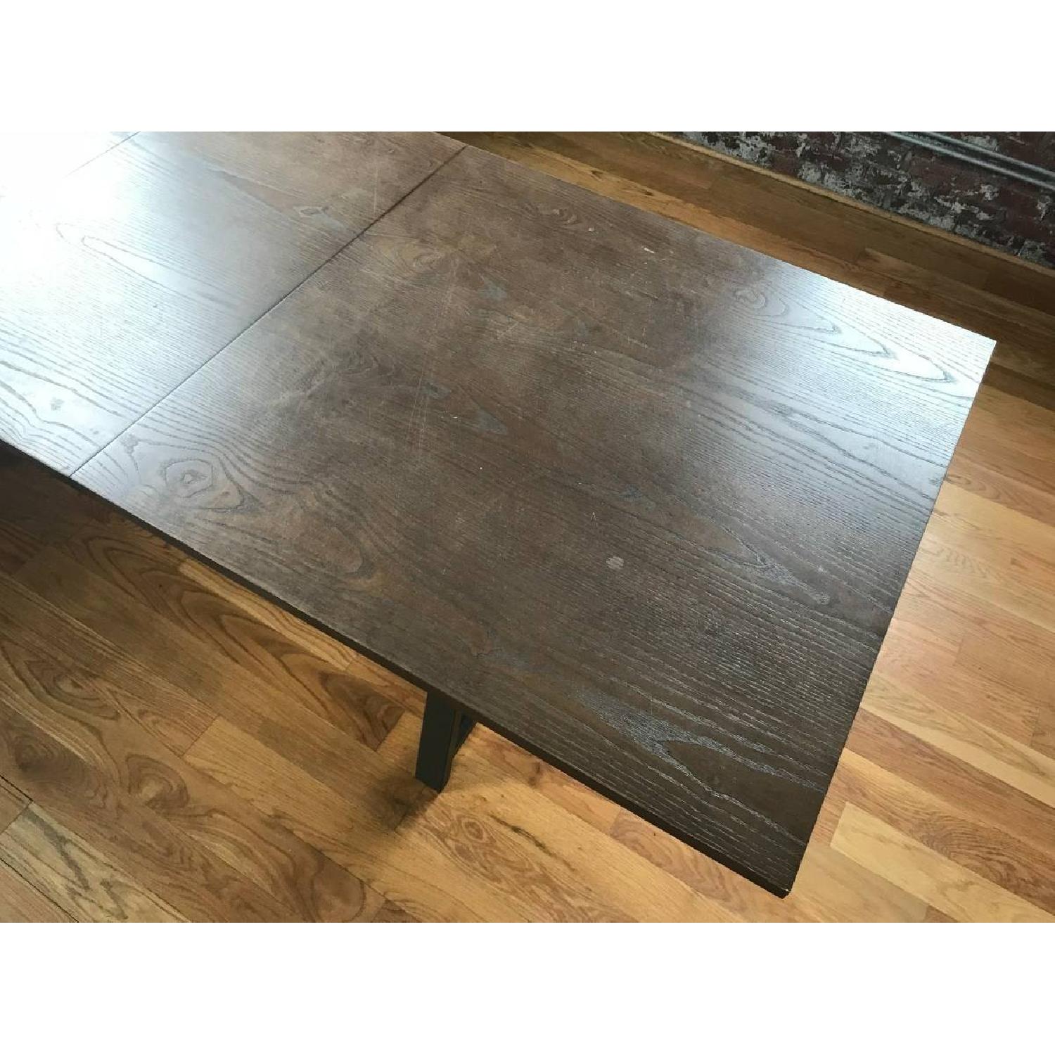 Crate & Barrel Metra Extension Dining Table - image-3