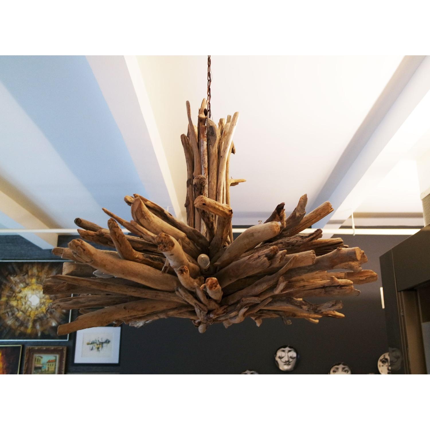 Anthropologie Driftwood Chandelier - image-2