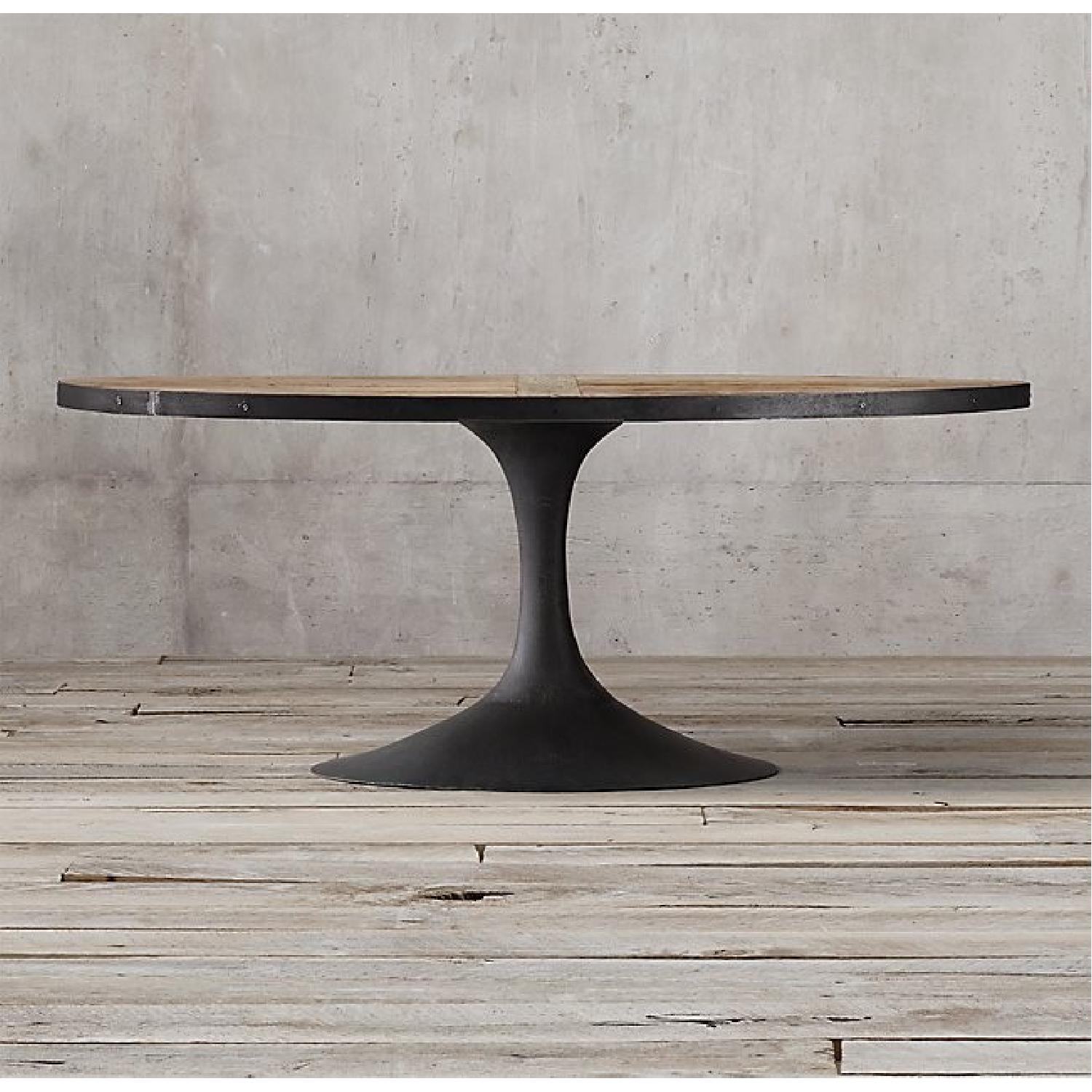 Restoration Hardware Aero Dining Table 78" AptDeco
