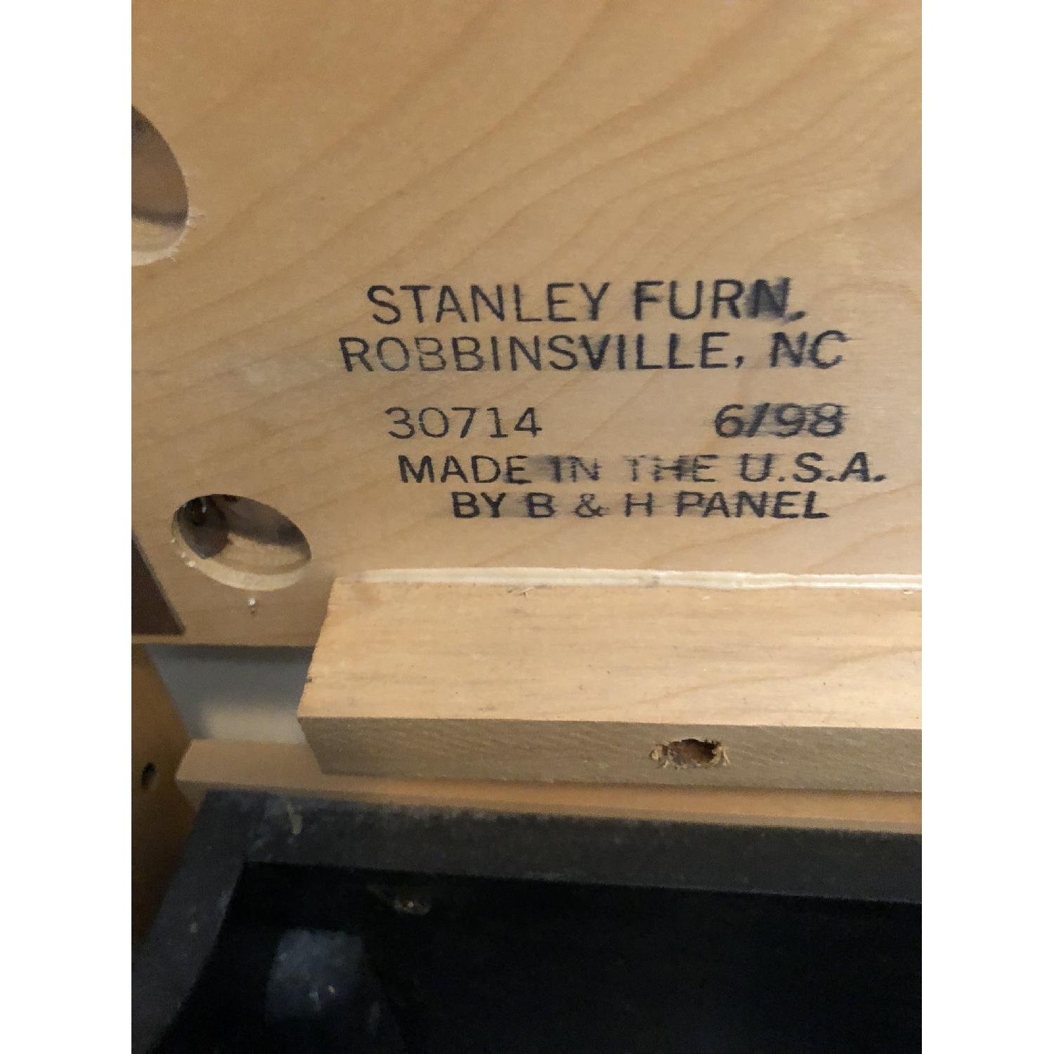 Stanley Natural Wood Twin Bed w/ 2 Storage Drawers - image-2