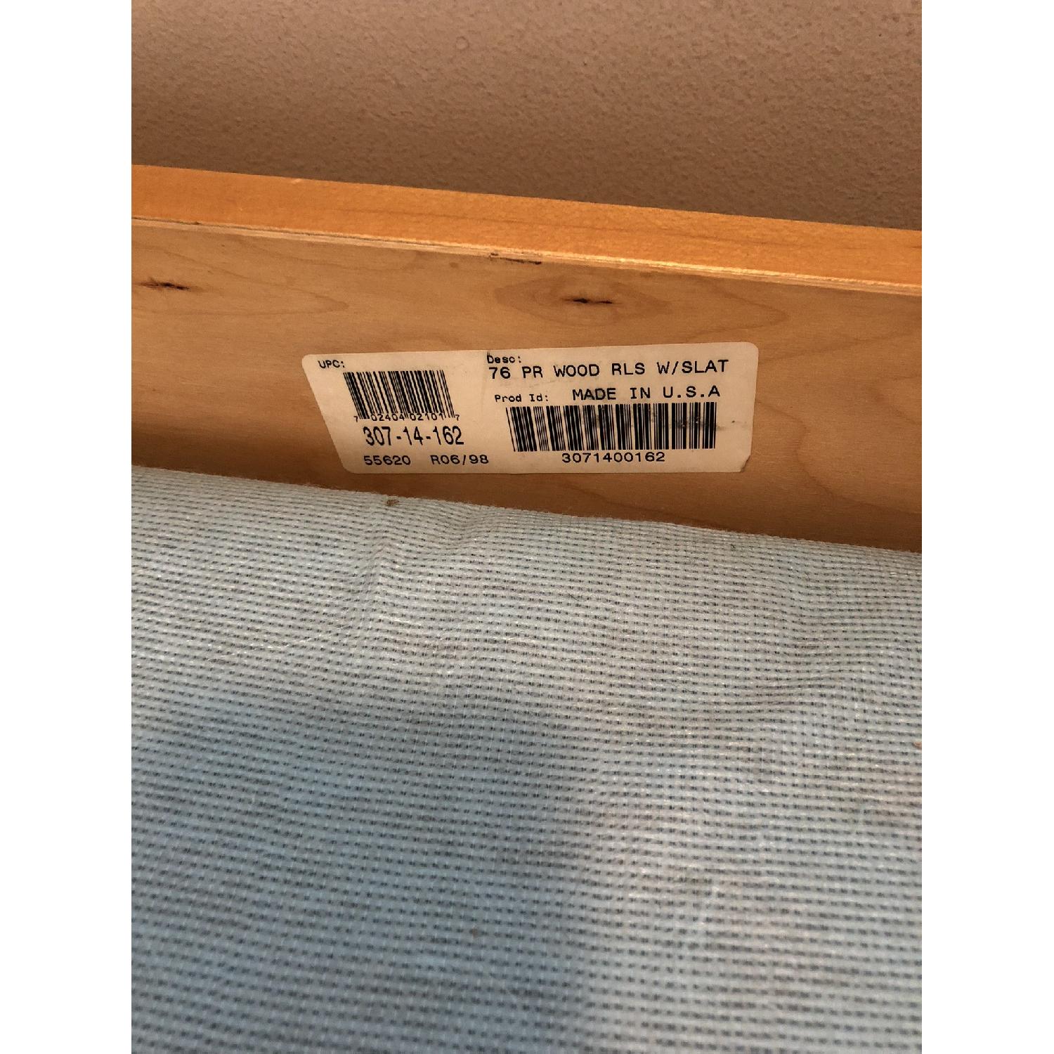 Stanley Natural Wood Twin Bed w/ 2 Storage Drawers - image-6