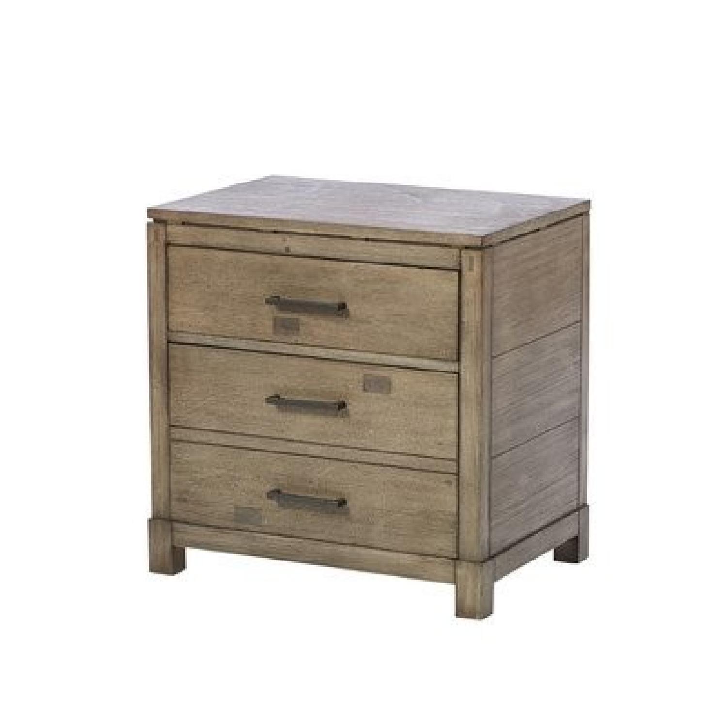 Mercury Row Seleukos 2 Drawer Nightstand AptDeco