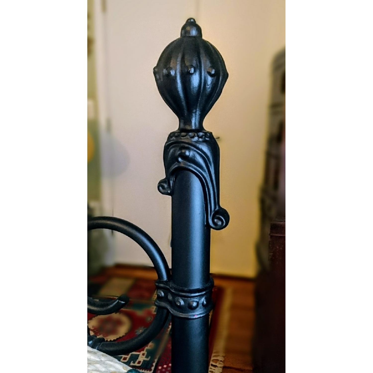 Wesley Allen Aberdeen Iron Bed Frame w/ Headboard - image-3